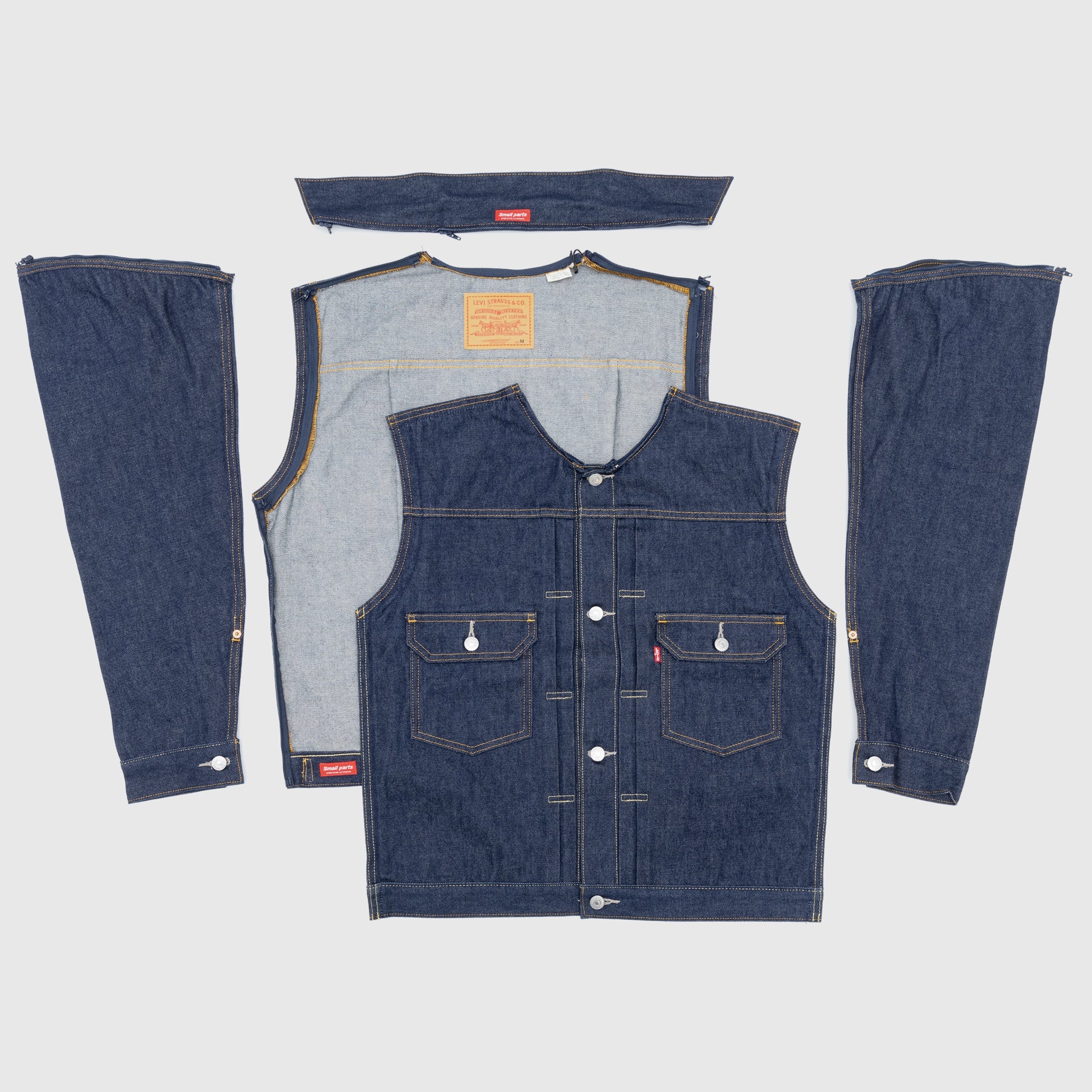 UNDERCOVER PINNACLE TRUCKER JACKET - 7