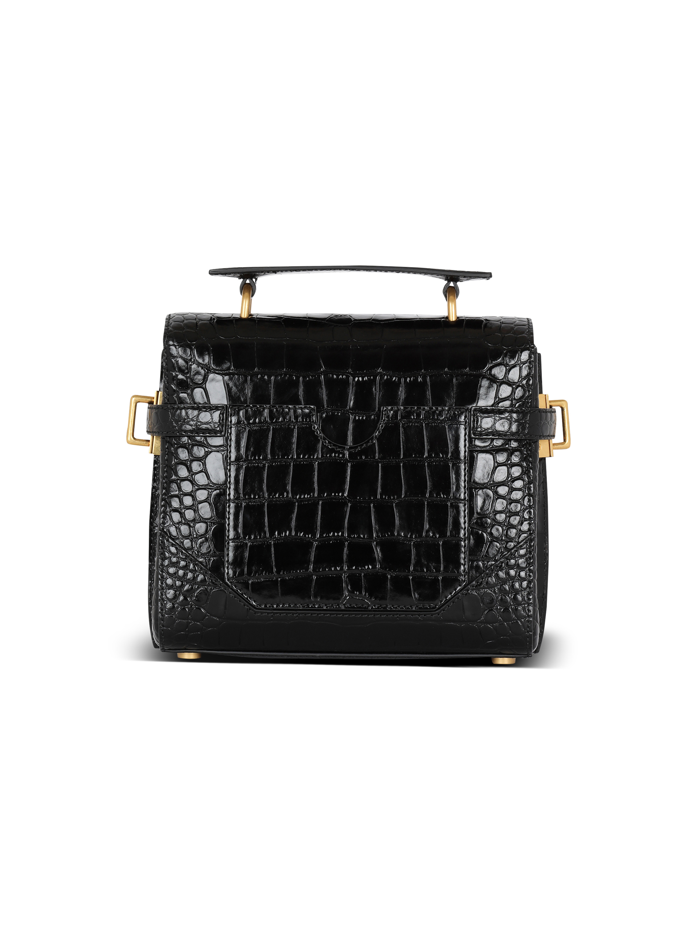 B-Buzz 23 bag in crocodile-print leather - 4