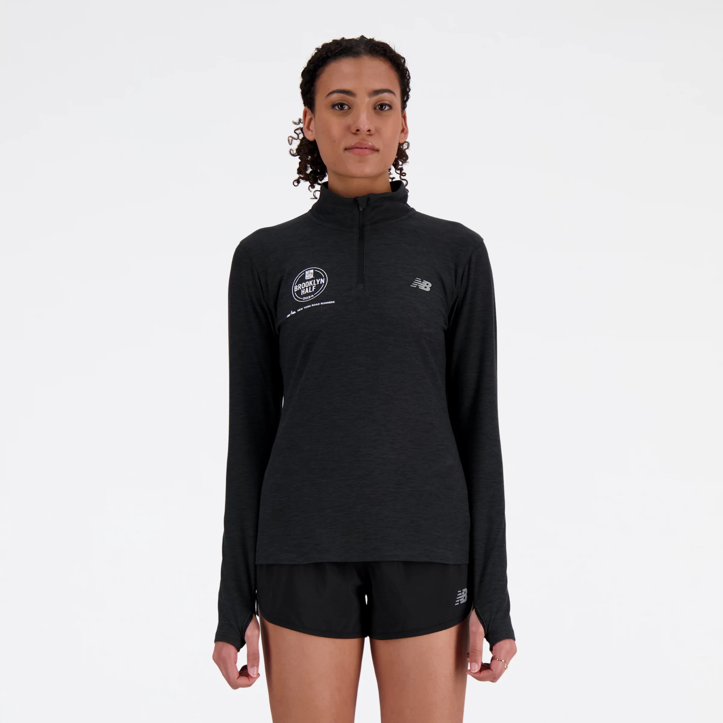 RBC Brooklyn Half Sport Essentials Space Dye Quarter Zip - 1