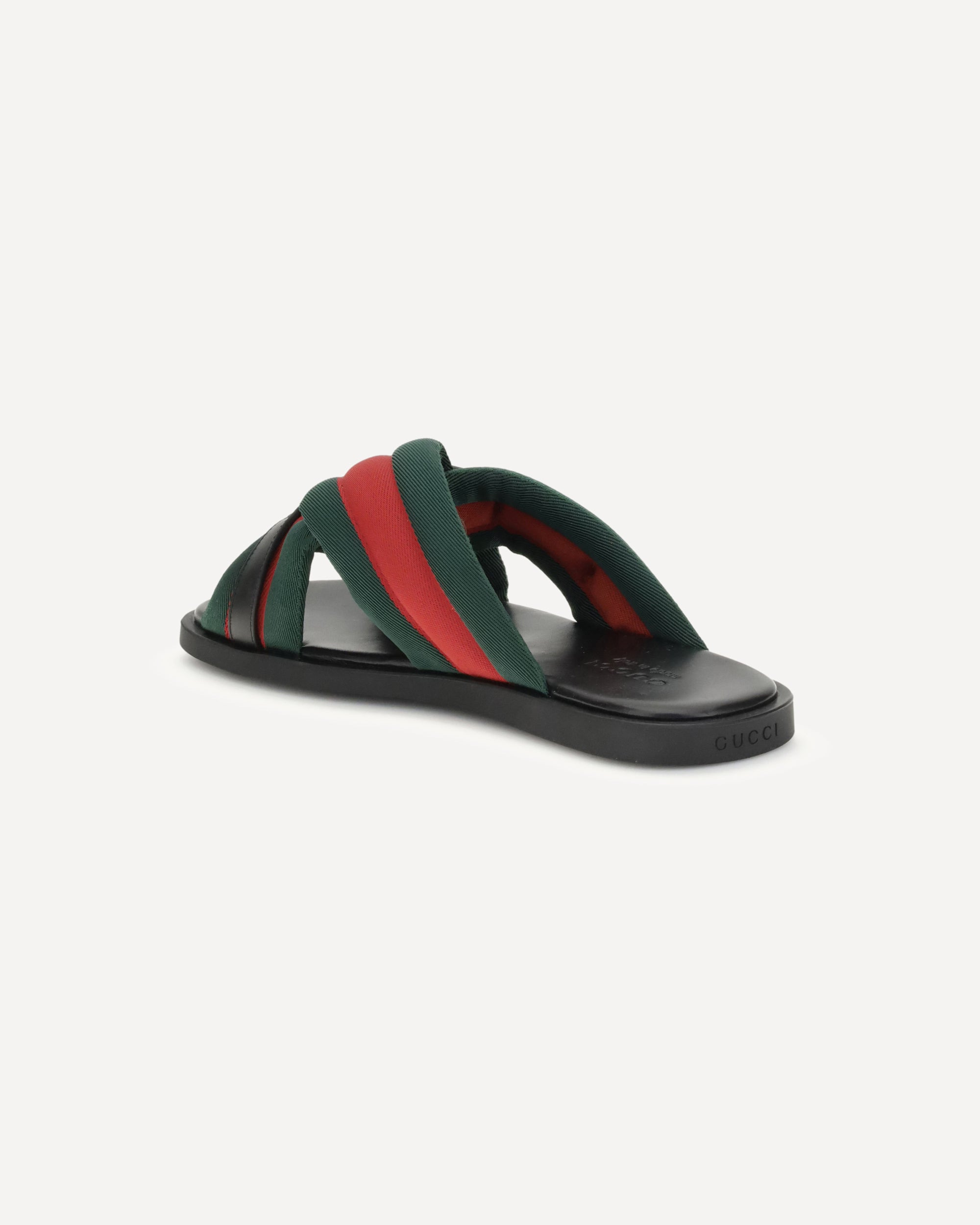 Web Sandals with Interlocking GG - 3