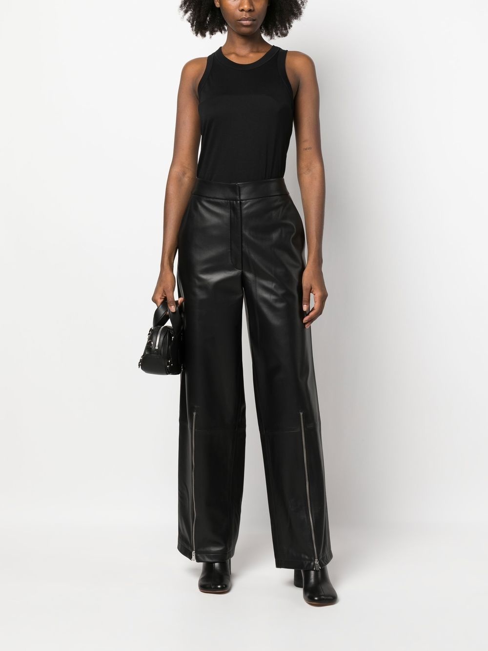 round-neck sleeveless tank top - 2