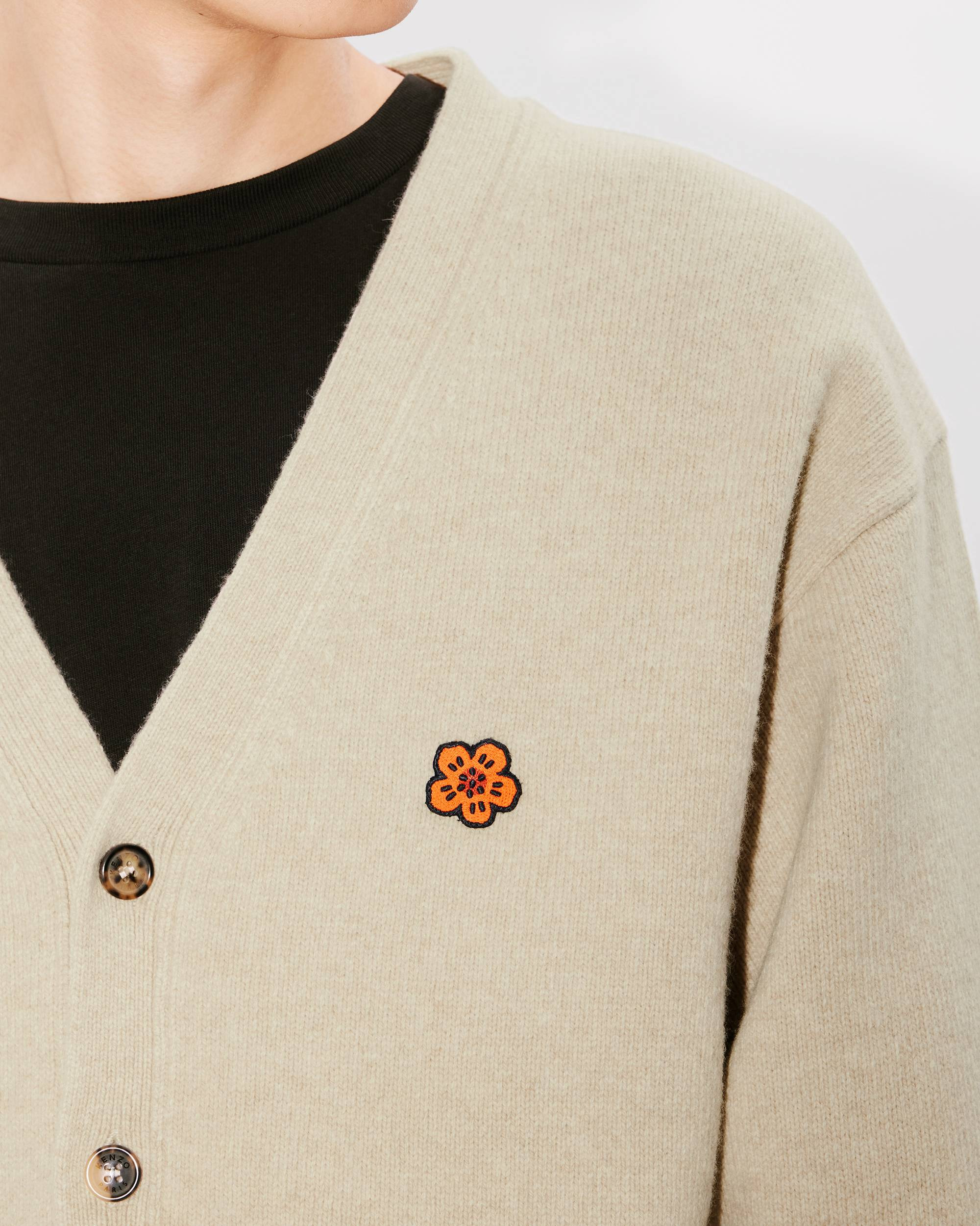 'Boke Flower' embroidered cardigan - 7