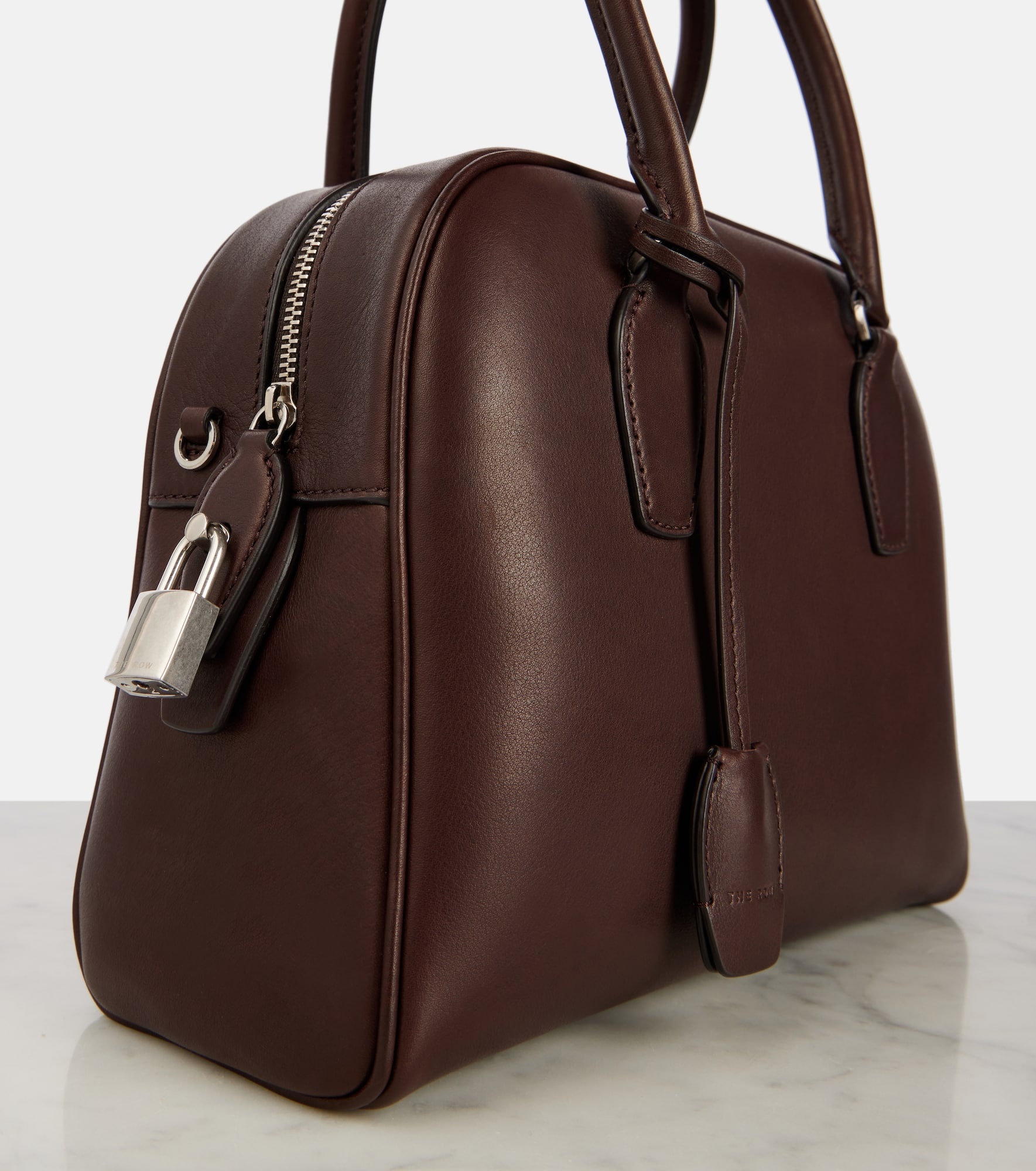 India 12.00 leather tote bag - 5