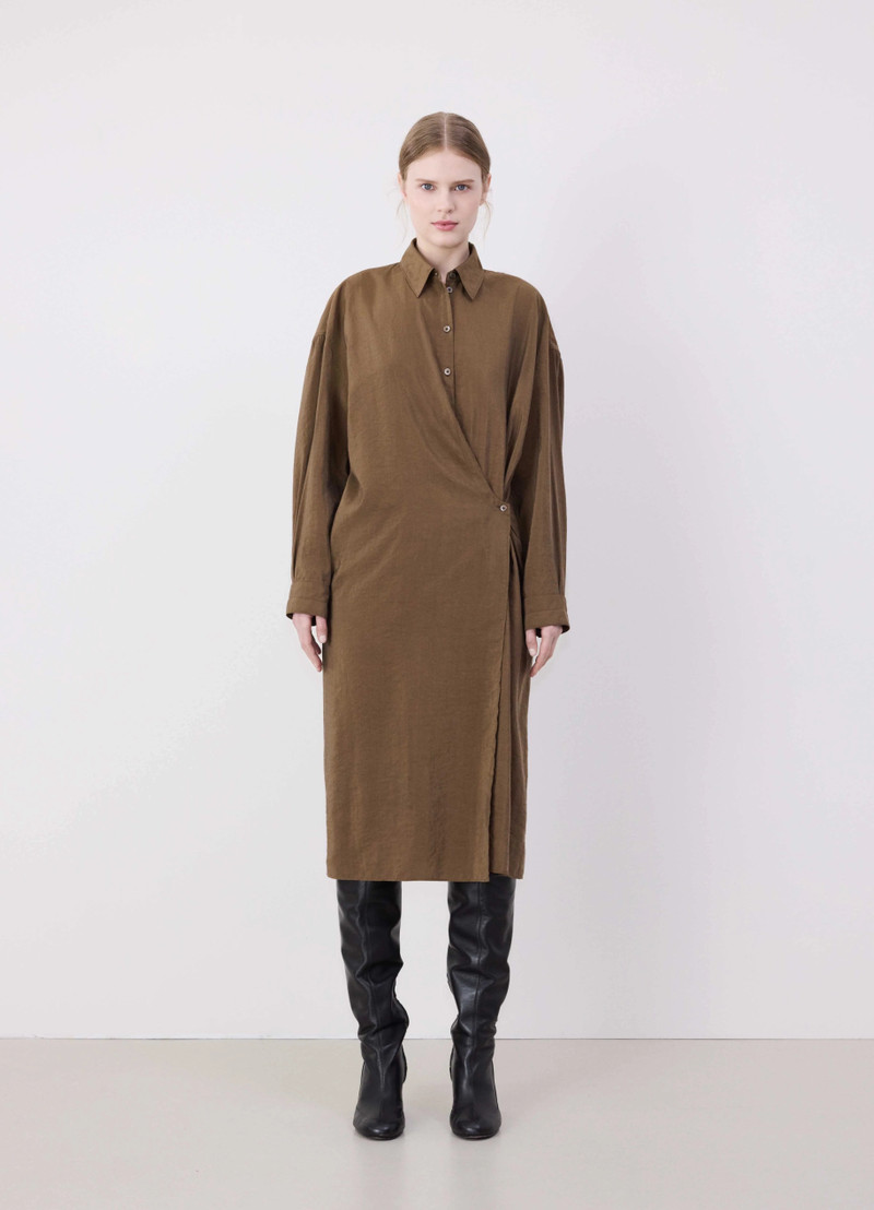 twisted midi dress 1