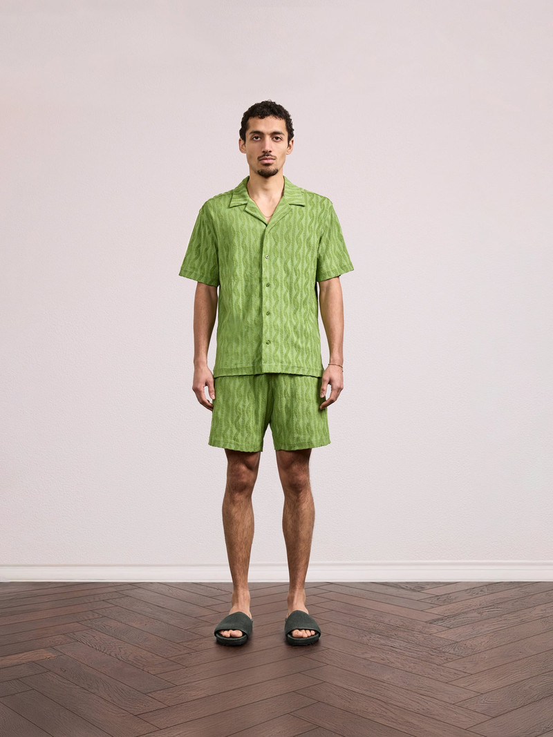 AUGUSTO TERRY COTTON SHORTS 3