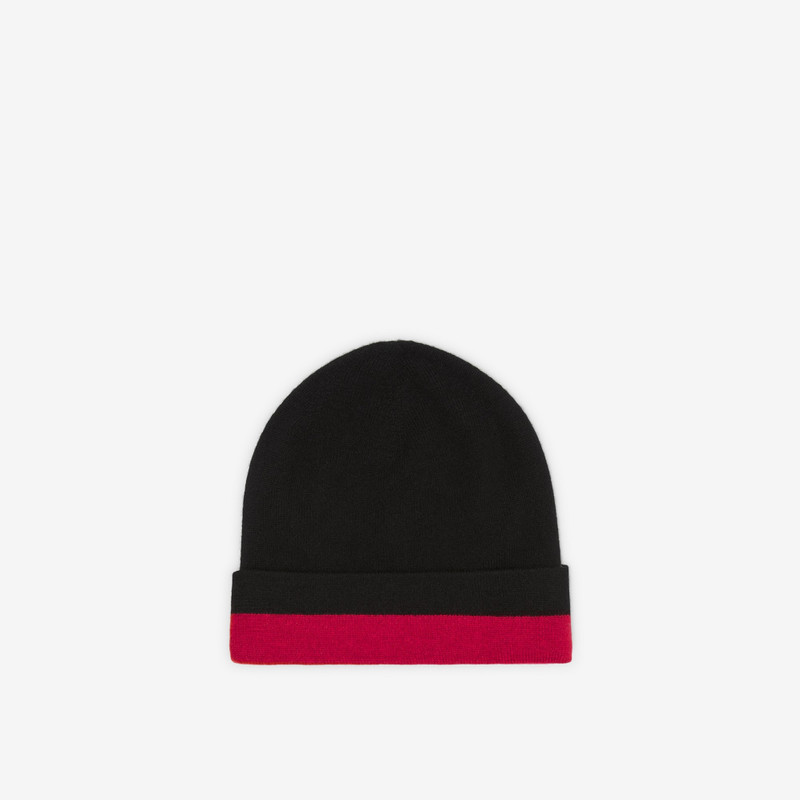 Logo Intarsia Cashmere Blend Beanie 5