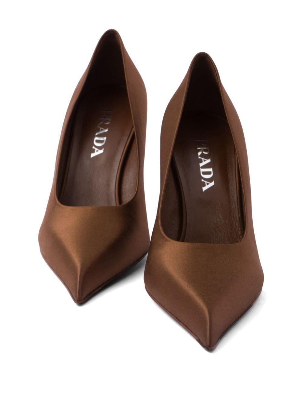 85mm satin pumps - 5