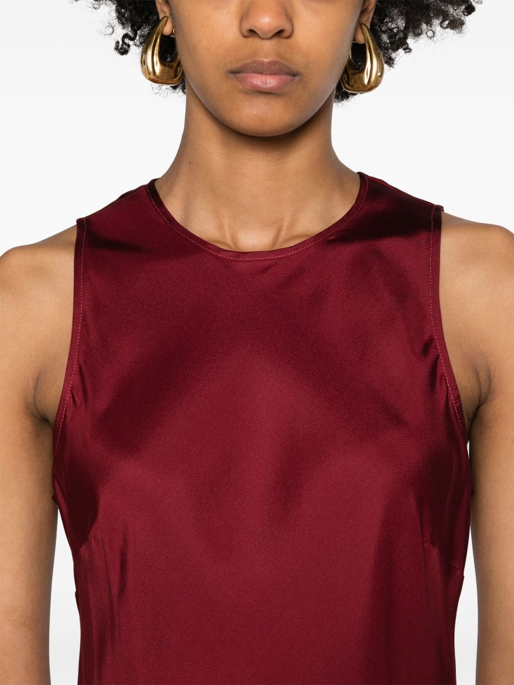 Valencia silk maxi dress - 5