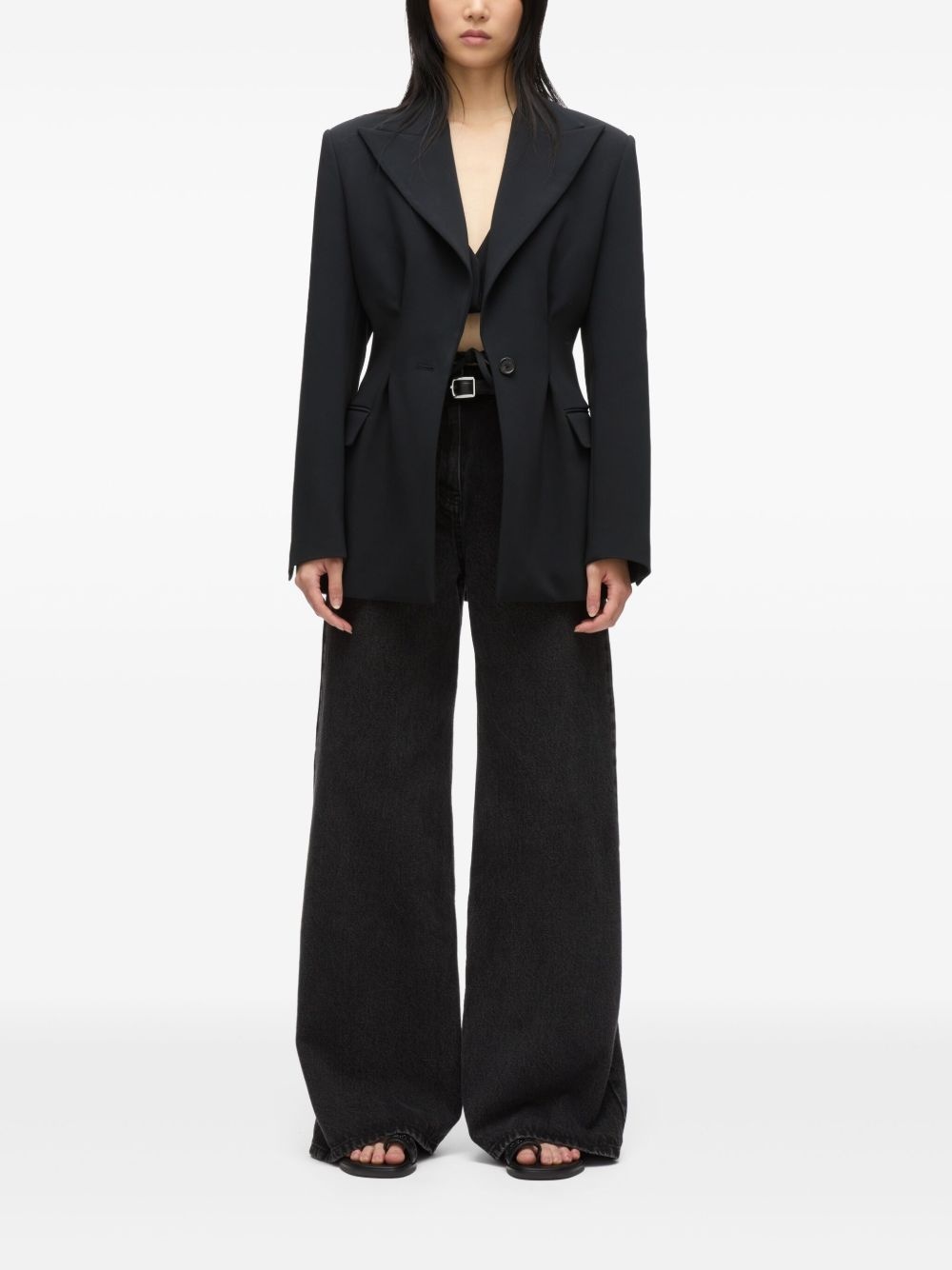 single-breasted blazer - 4