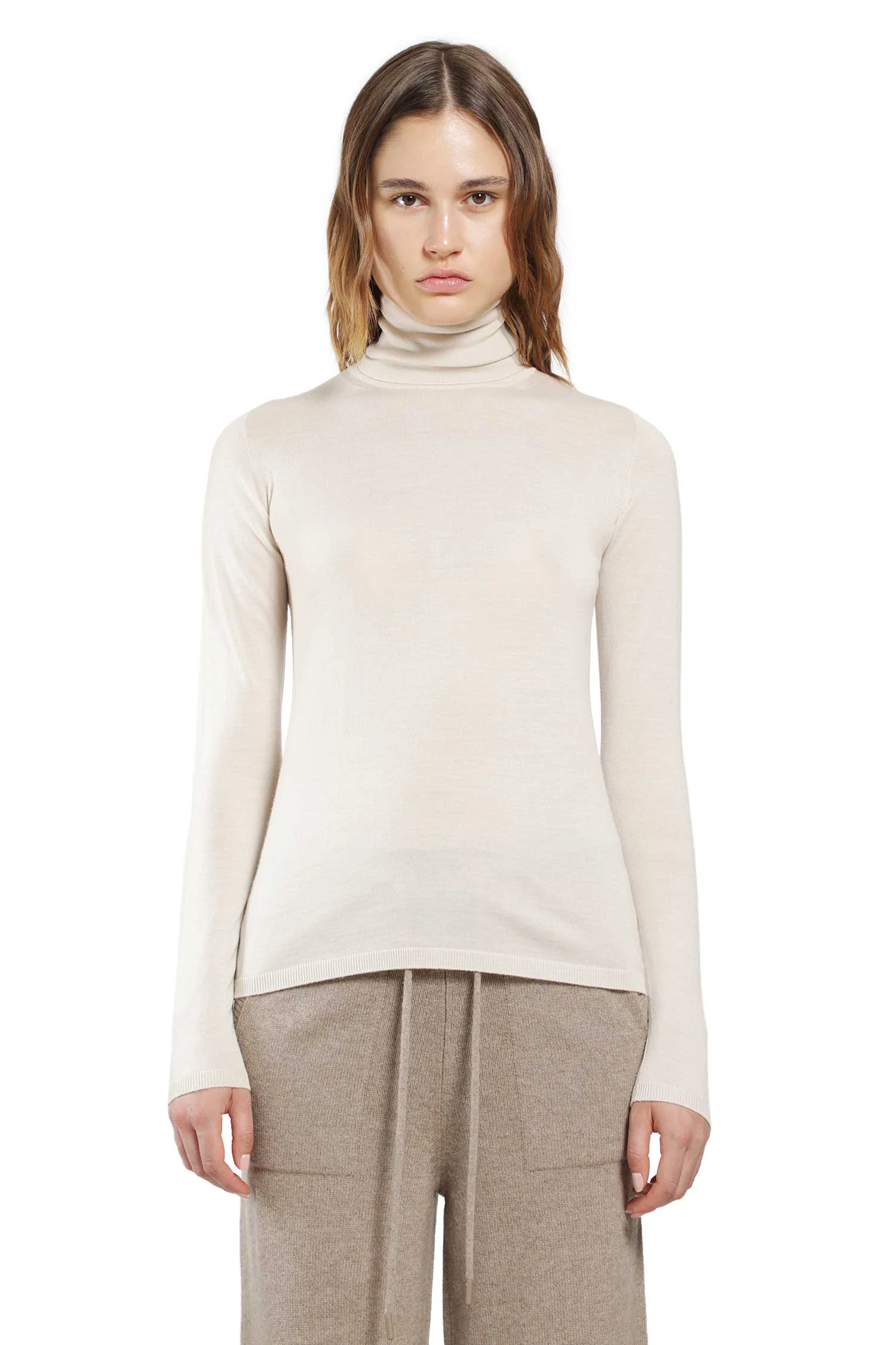 Wool Yarn Sweater - 1