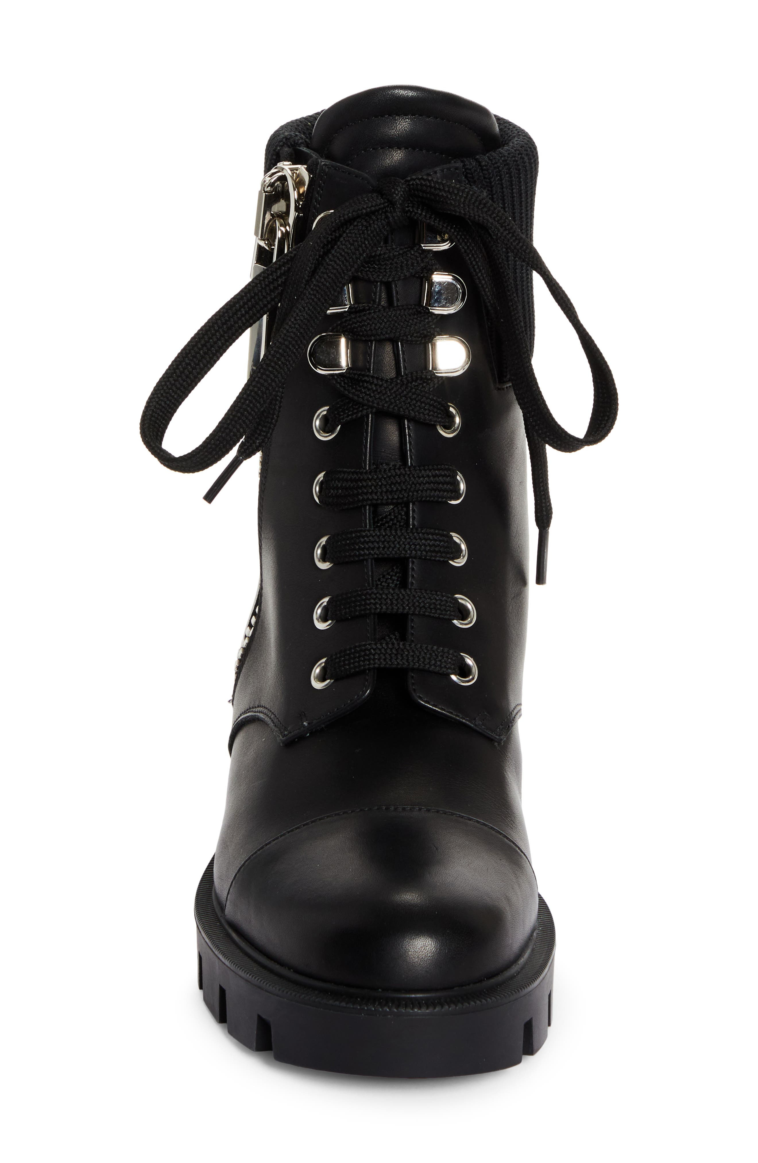 Christian Louboutin En Hiver Lug Sole Bootie in Black at Nordstrom - 4