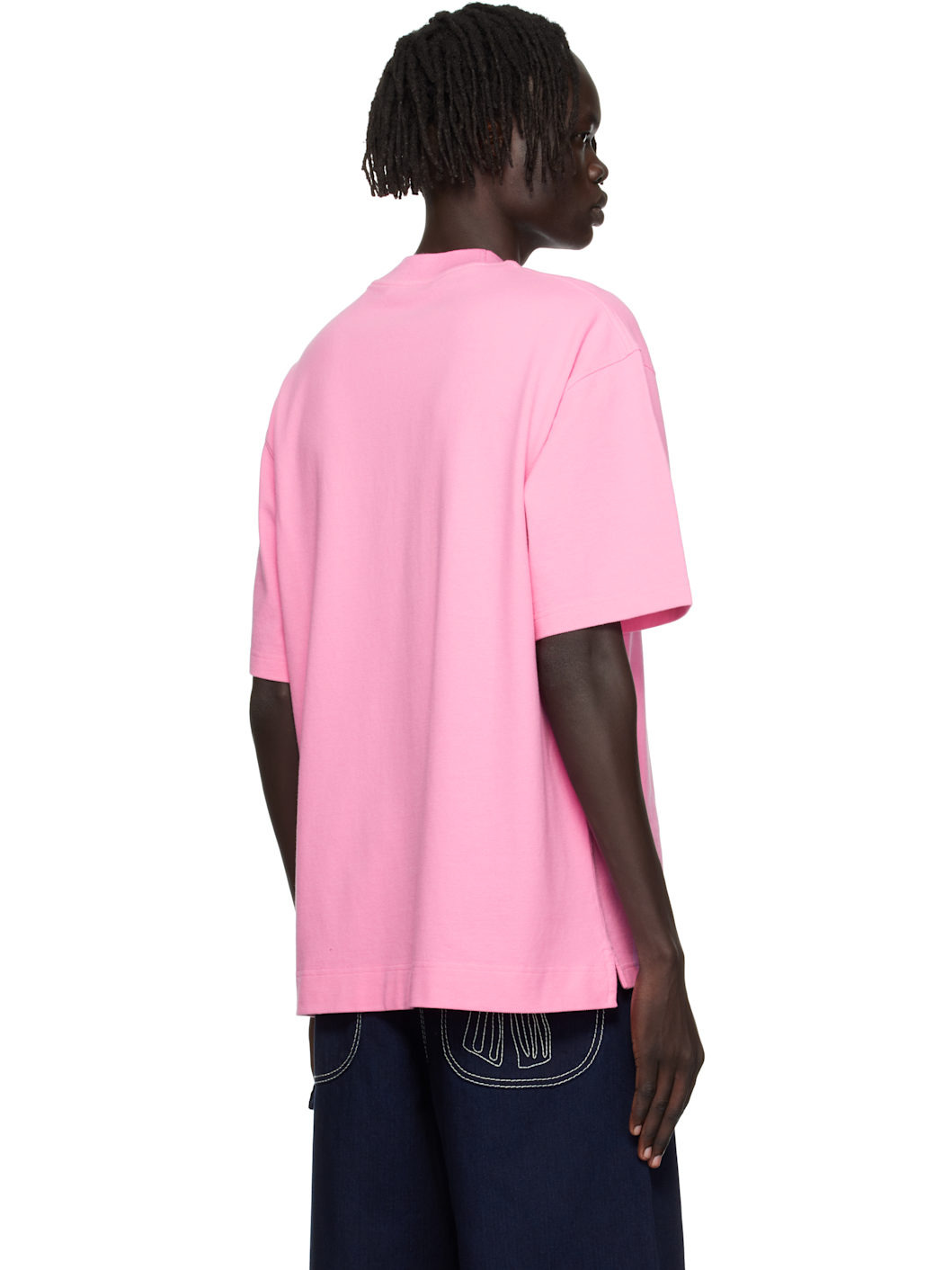 Pink Logo Relaxed Fit T-shirt - 3