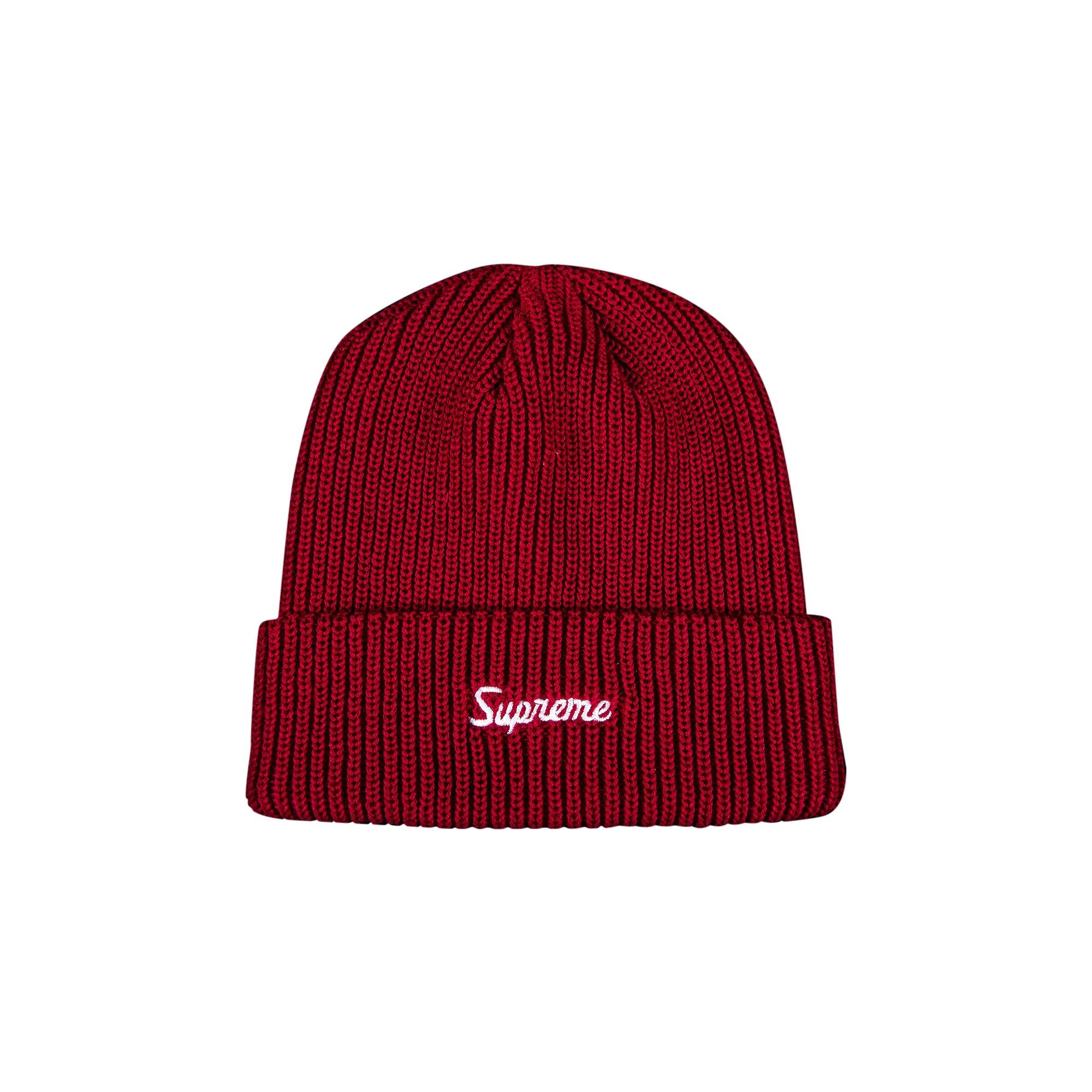 Supreme Loose Gauge Beanie 'Dark Magenta' - 1