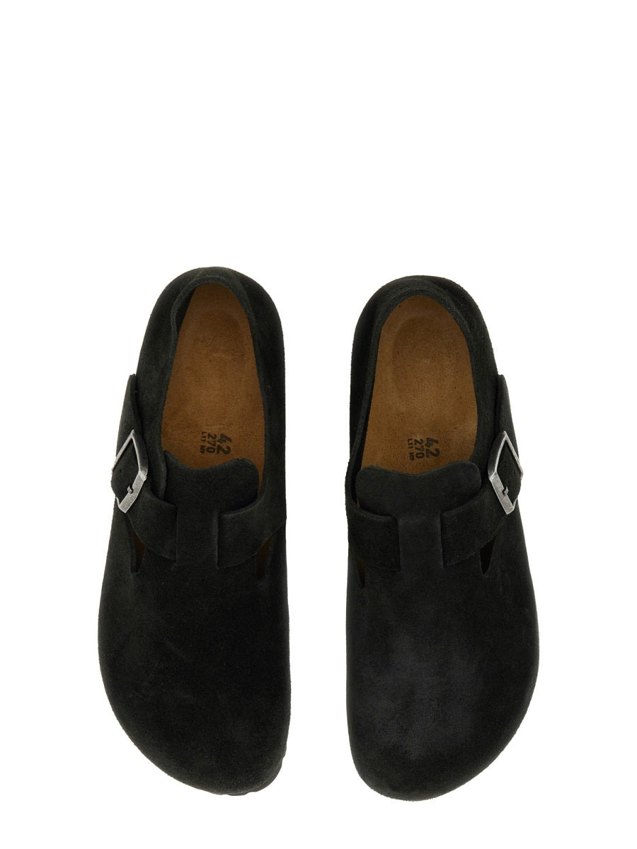 Suede "London" Sabot - 6