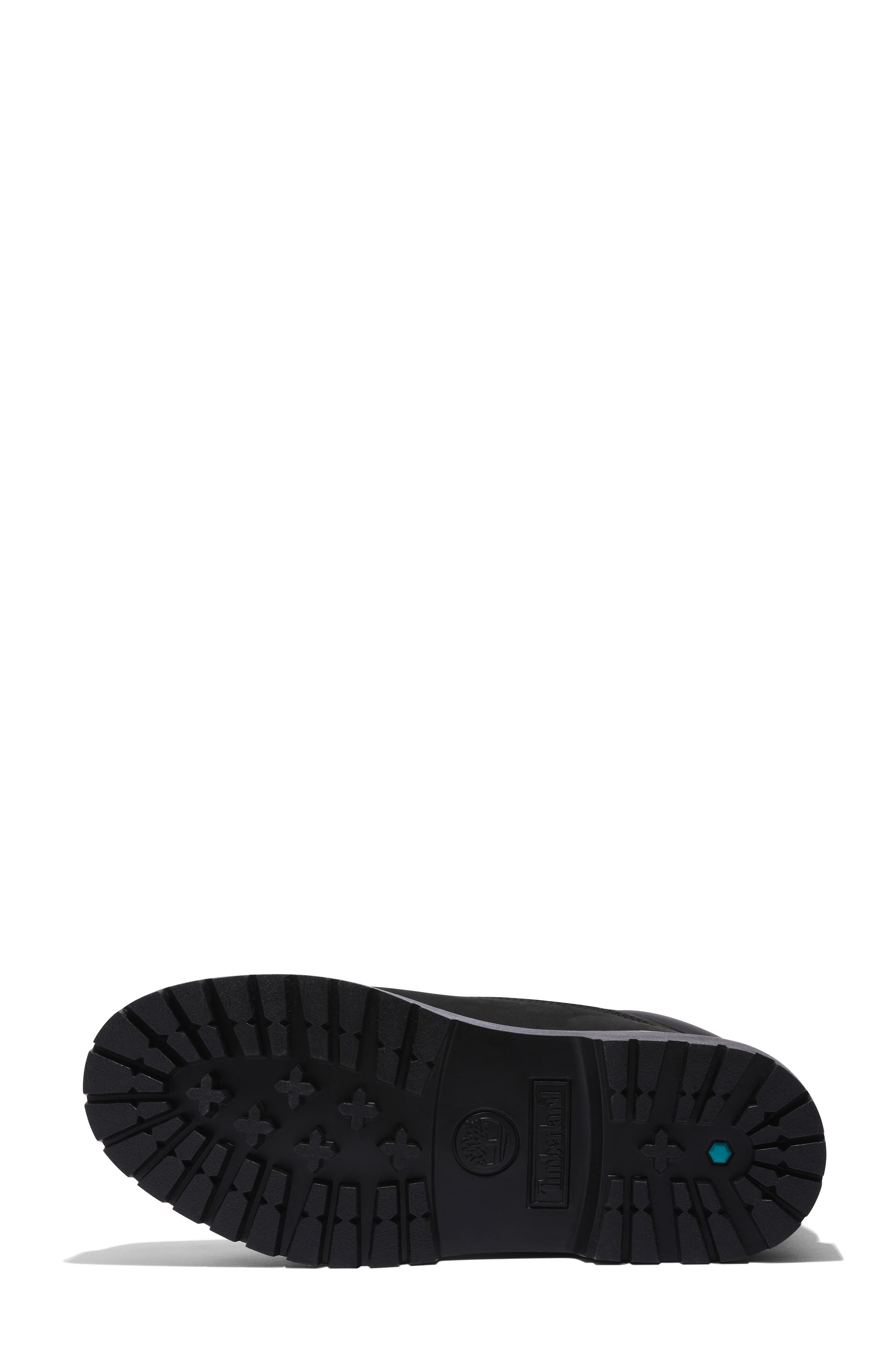 Timberland Stone Street 6-Inch Waterproof Lace-Up Leather Boot in Jet Black at Nordstrom - 4