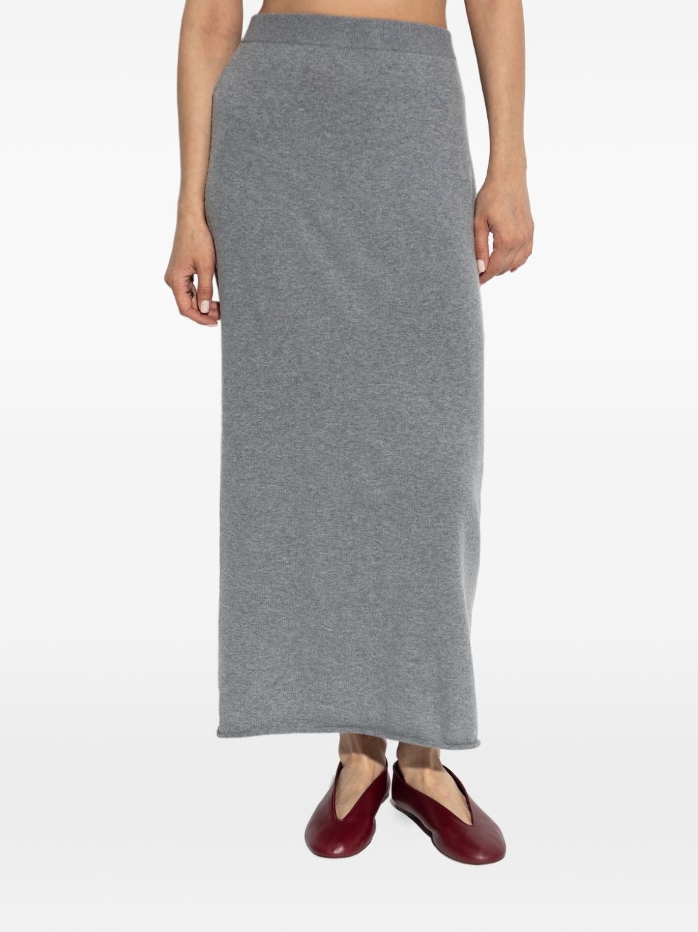 The Charlotta ribbed knit maxi skirt - 3