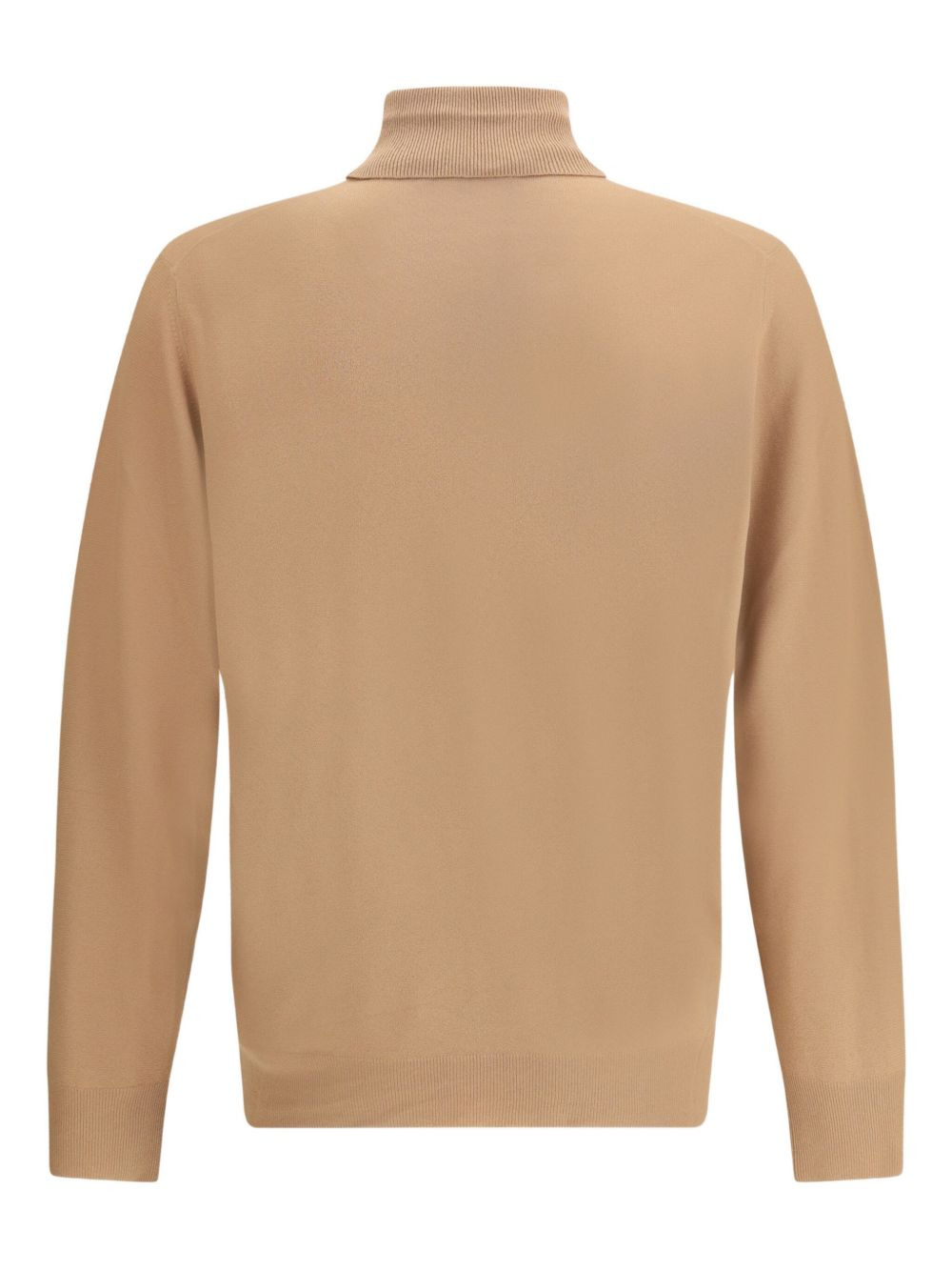 turtleneck ribbed-cuff sweater - 2