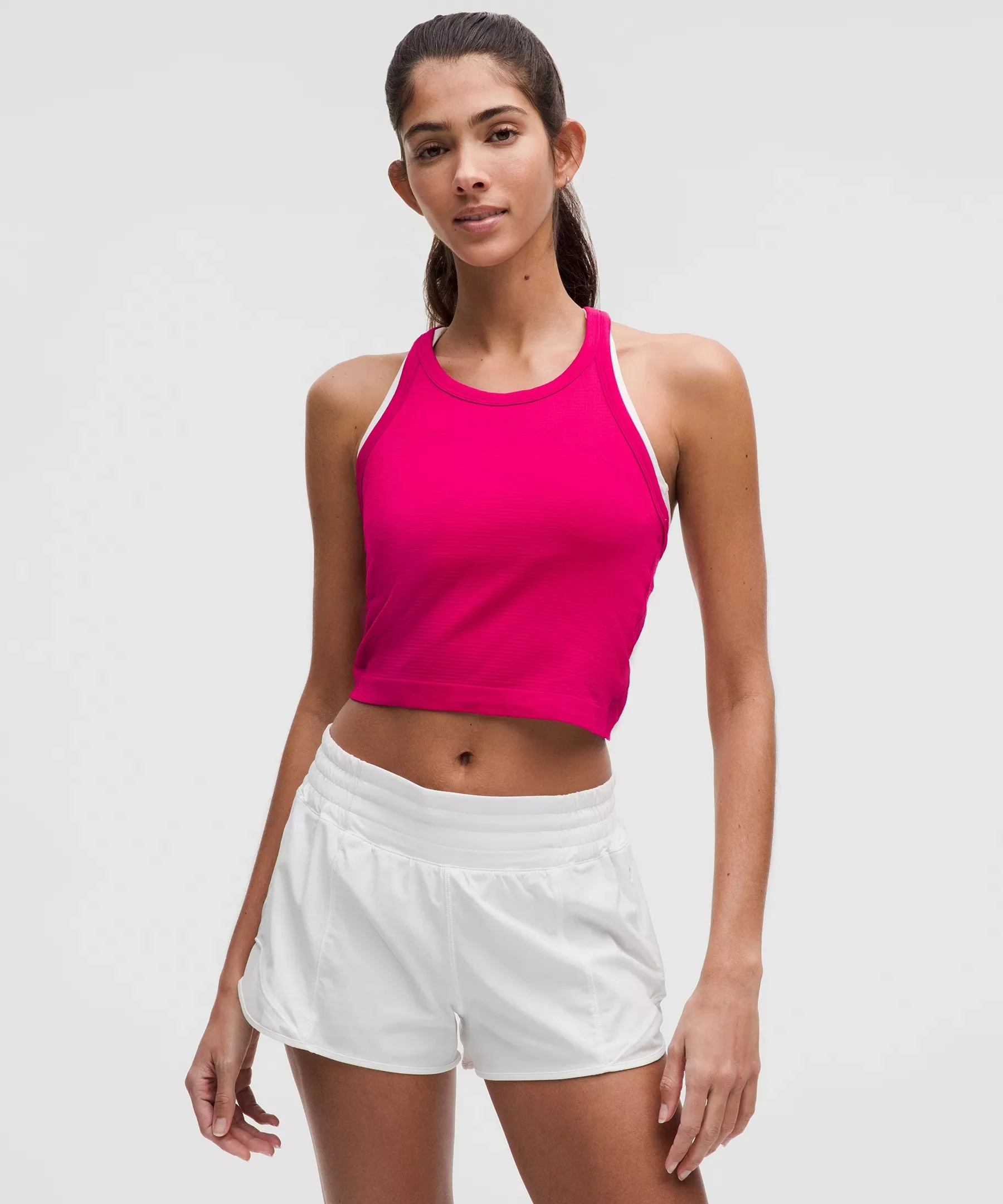 Swiftly Tech Cropped Racerback Tank Top 2.0 - 1