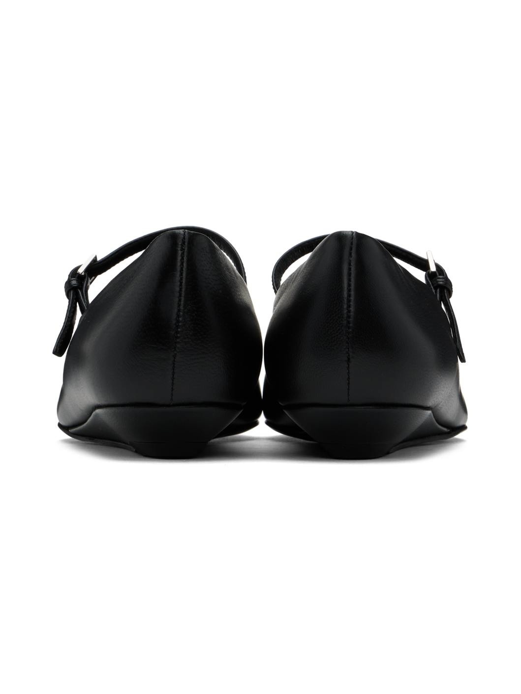 Black Micheline Ballerina Flats - 2