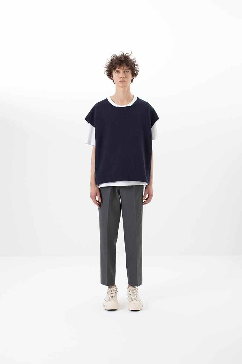 visvim MONDO SWEAT S/L (U.D.) NAVY outlook