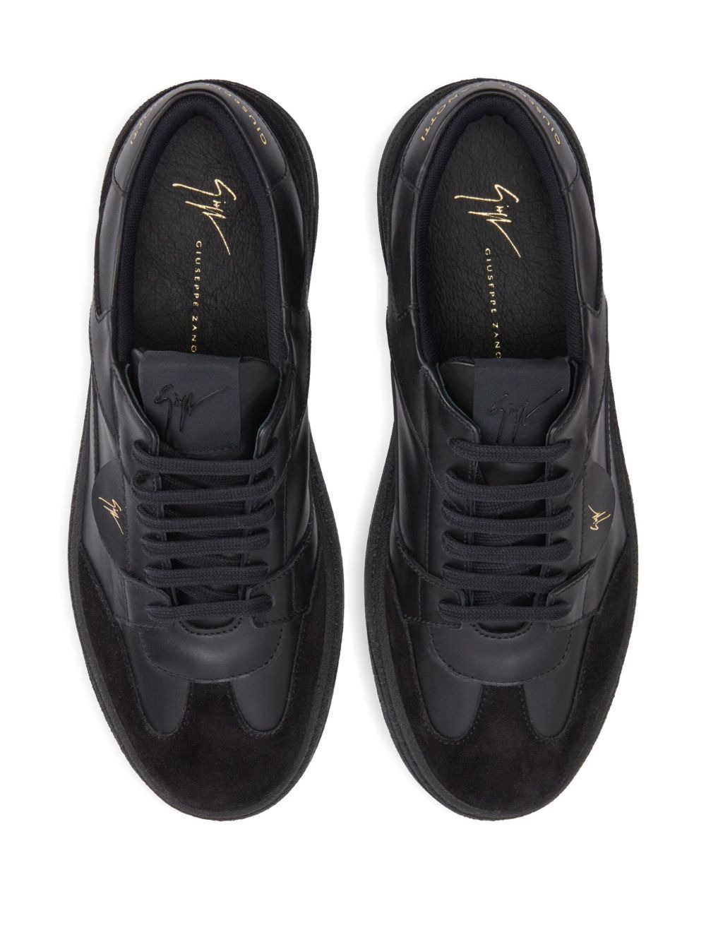 GZ94 panelled low-top sneakers - 3