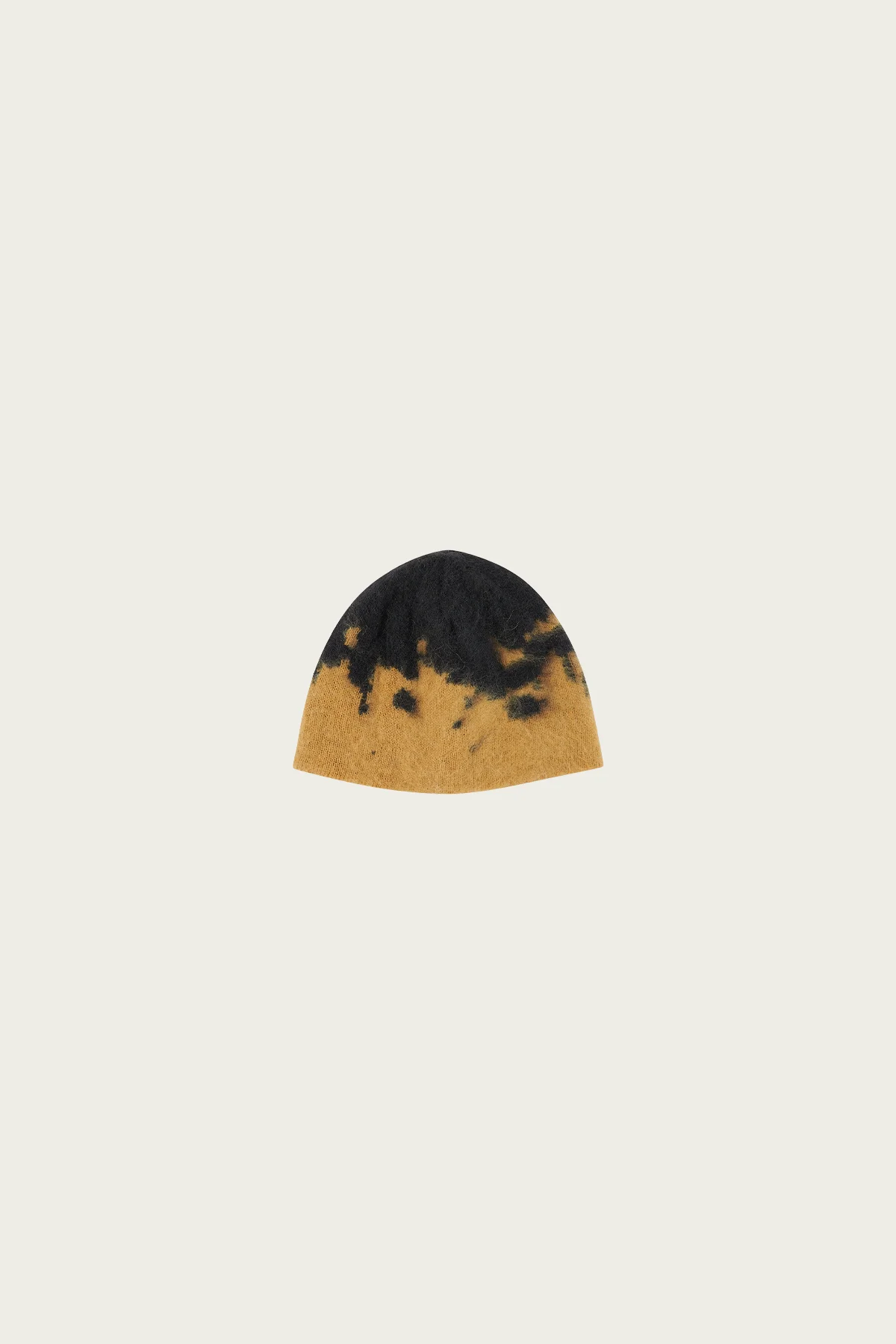 Mohair Splatter Beanie - Saffron Splatter - 1