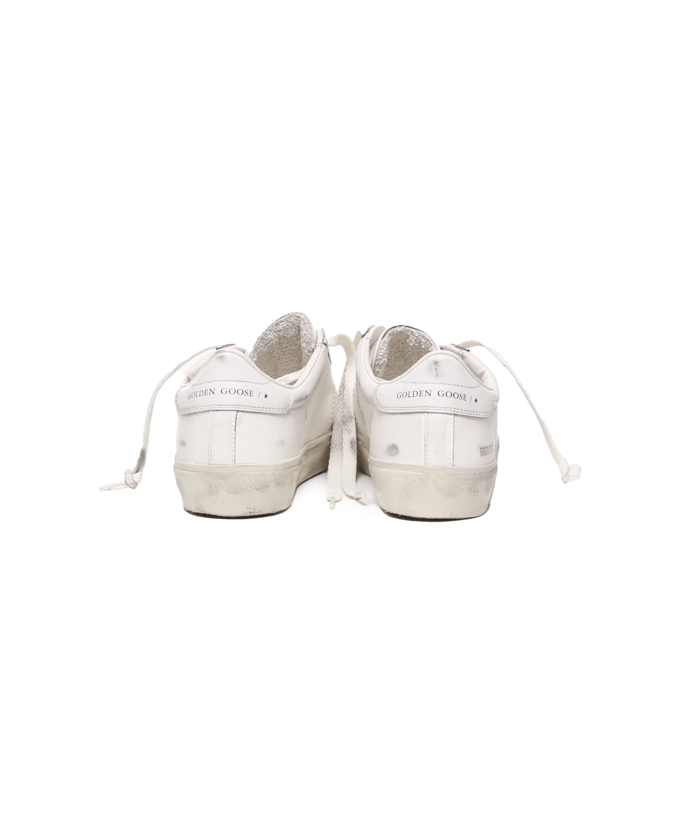Soul Star Sneakers In White Leather - 3