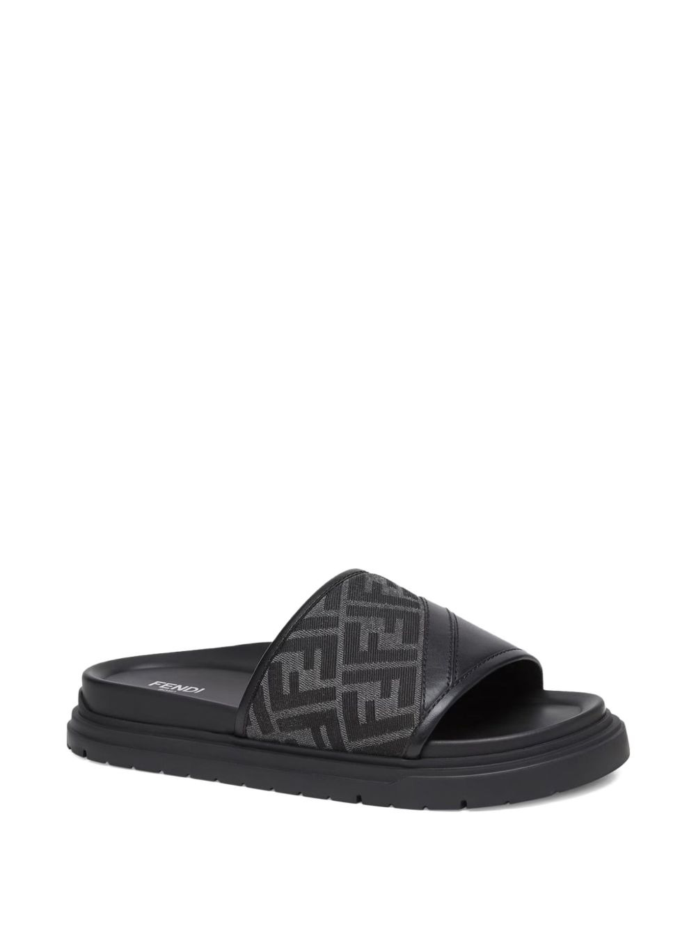 Diagonal FF jacquard sandals - 4