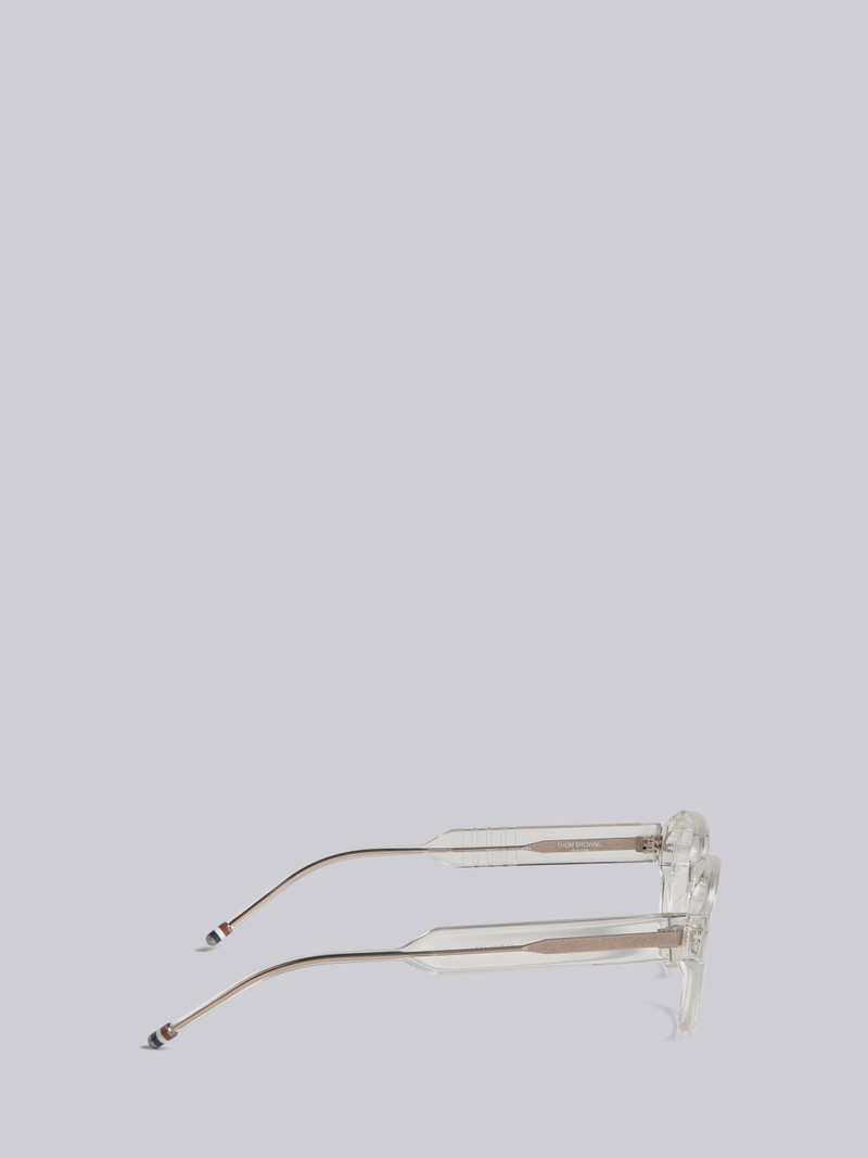 TB716 - Crystal Clear Round Glasses 3
