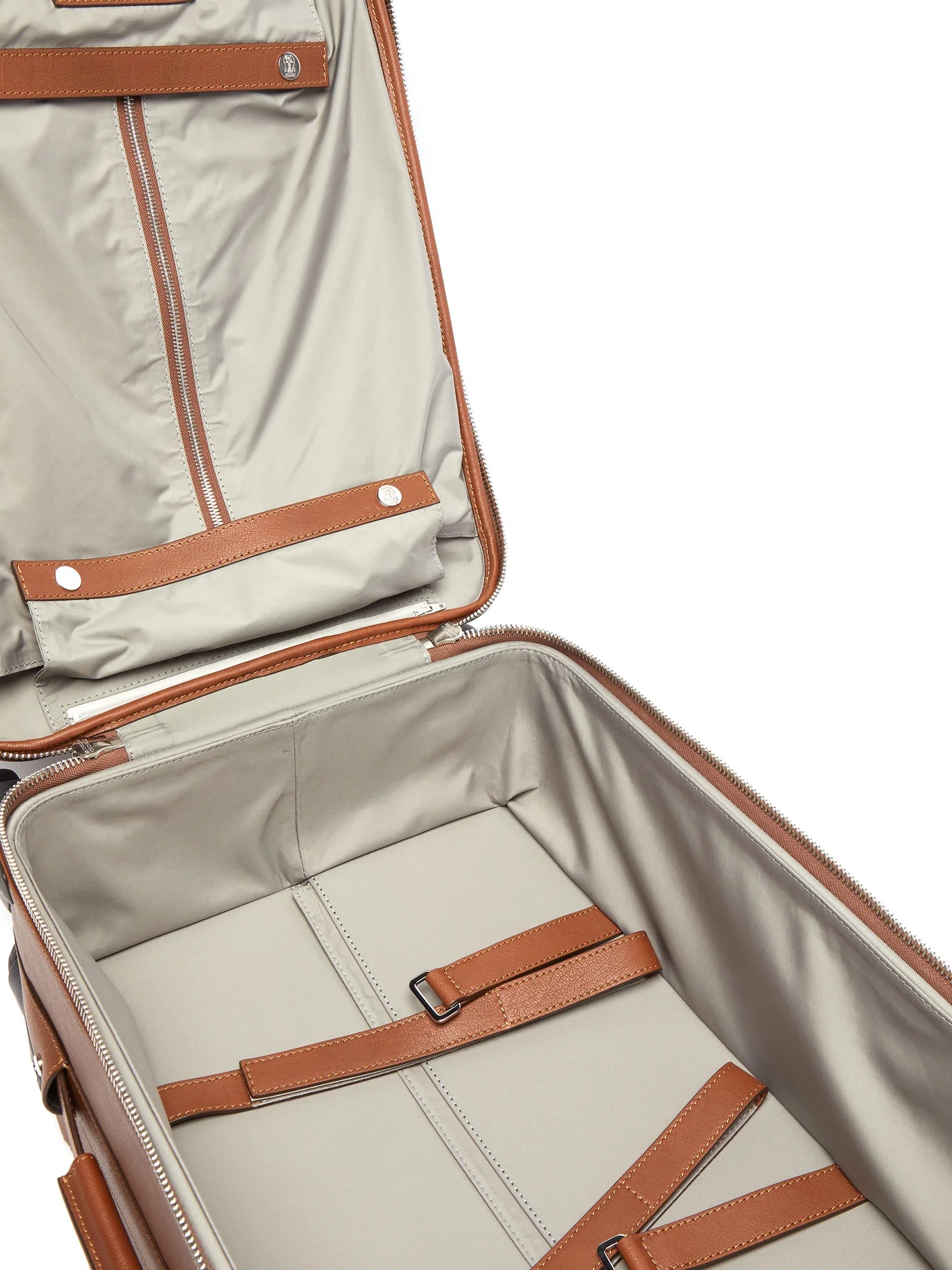 Leather cabin suitcase - 5