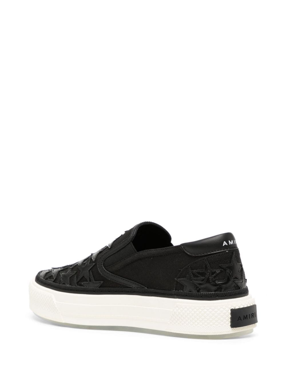 star-patch slip-on sneakers - 3