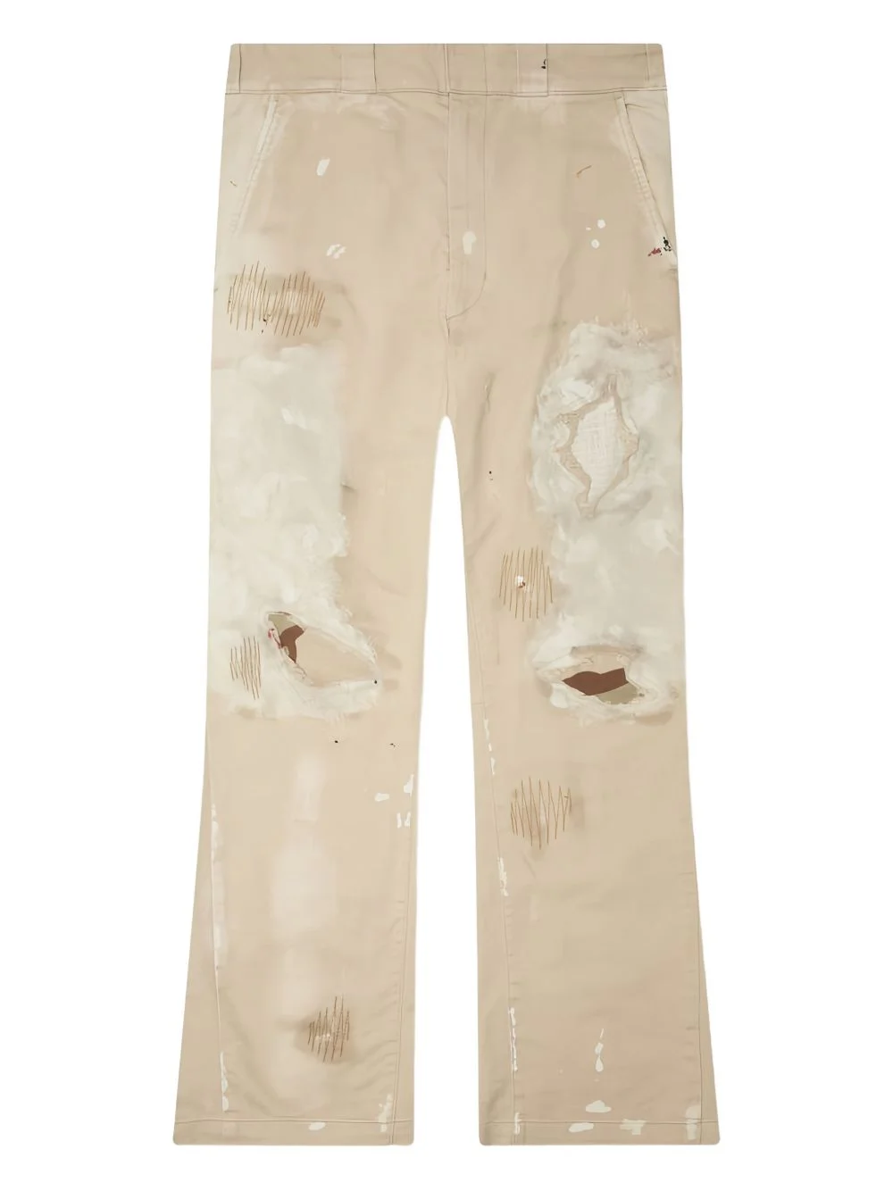 distressed trousers - 1