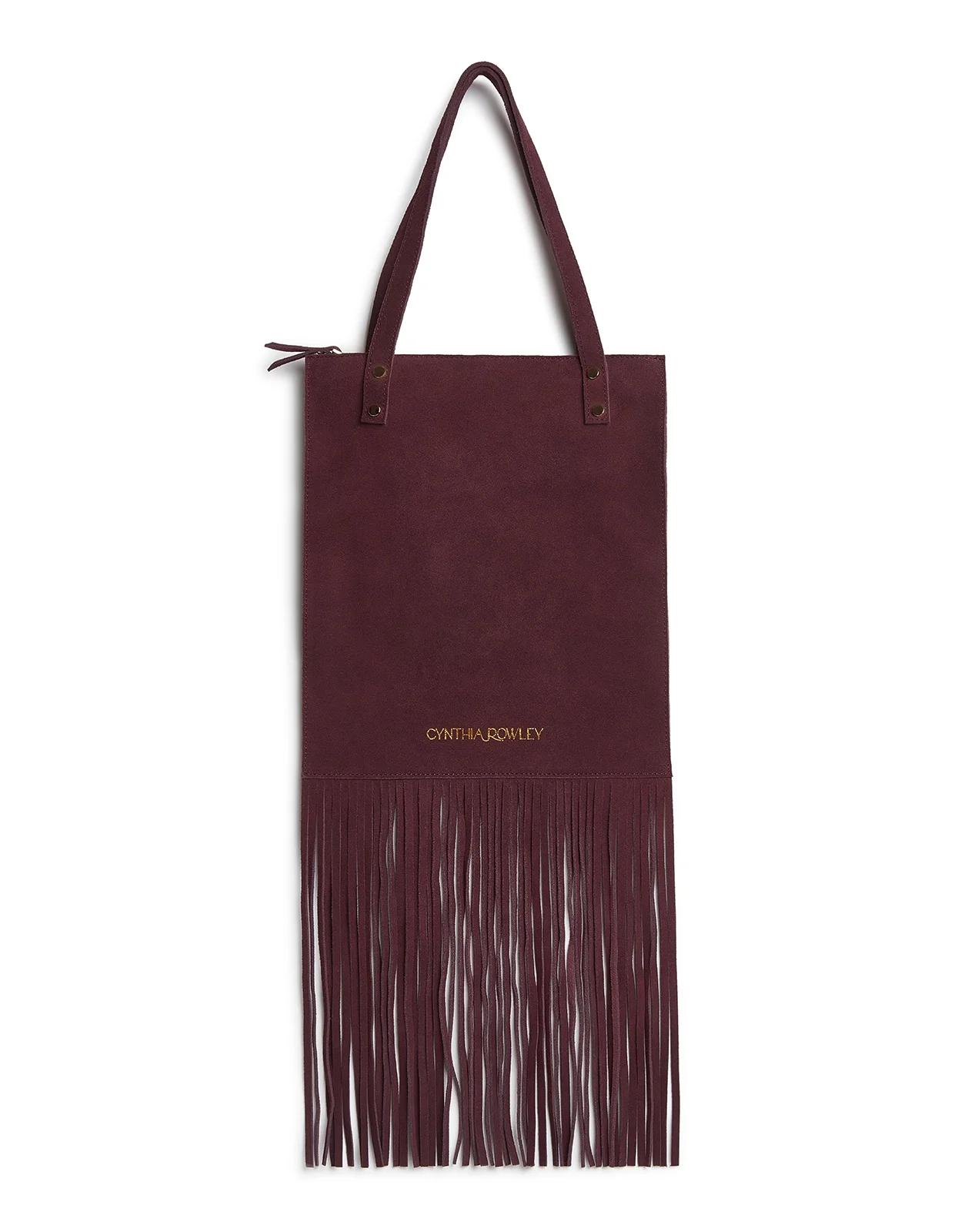 Felicity Fringe Suede Tote - 1