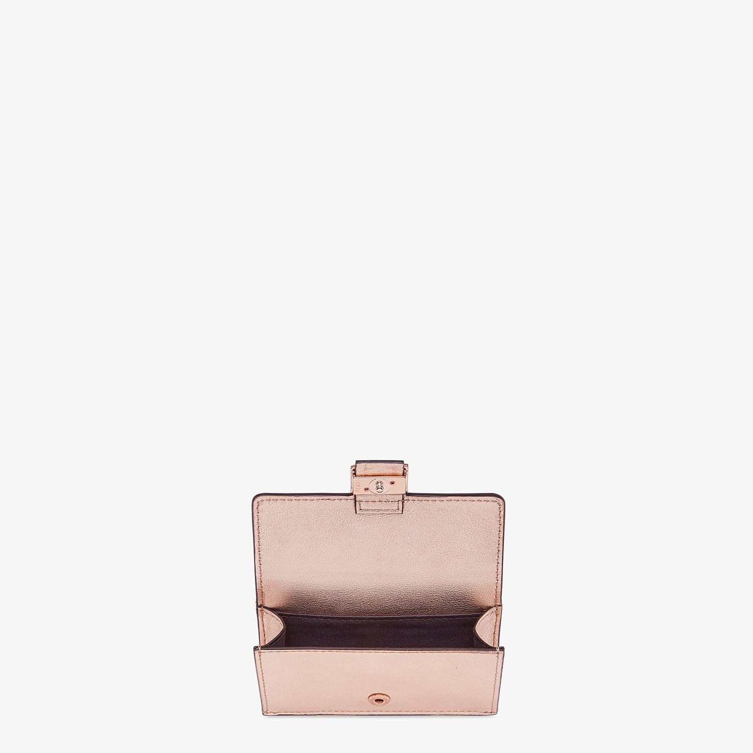 Pink leather cardholder - 3