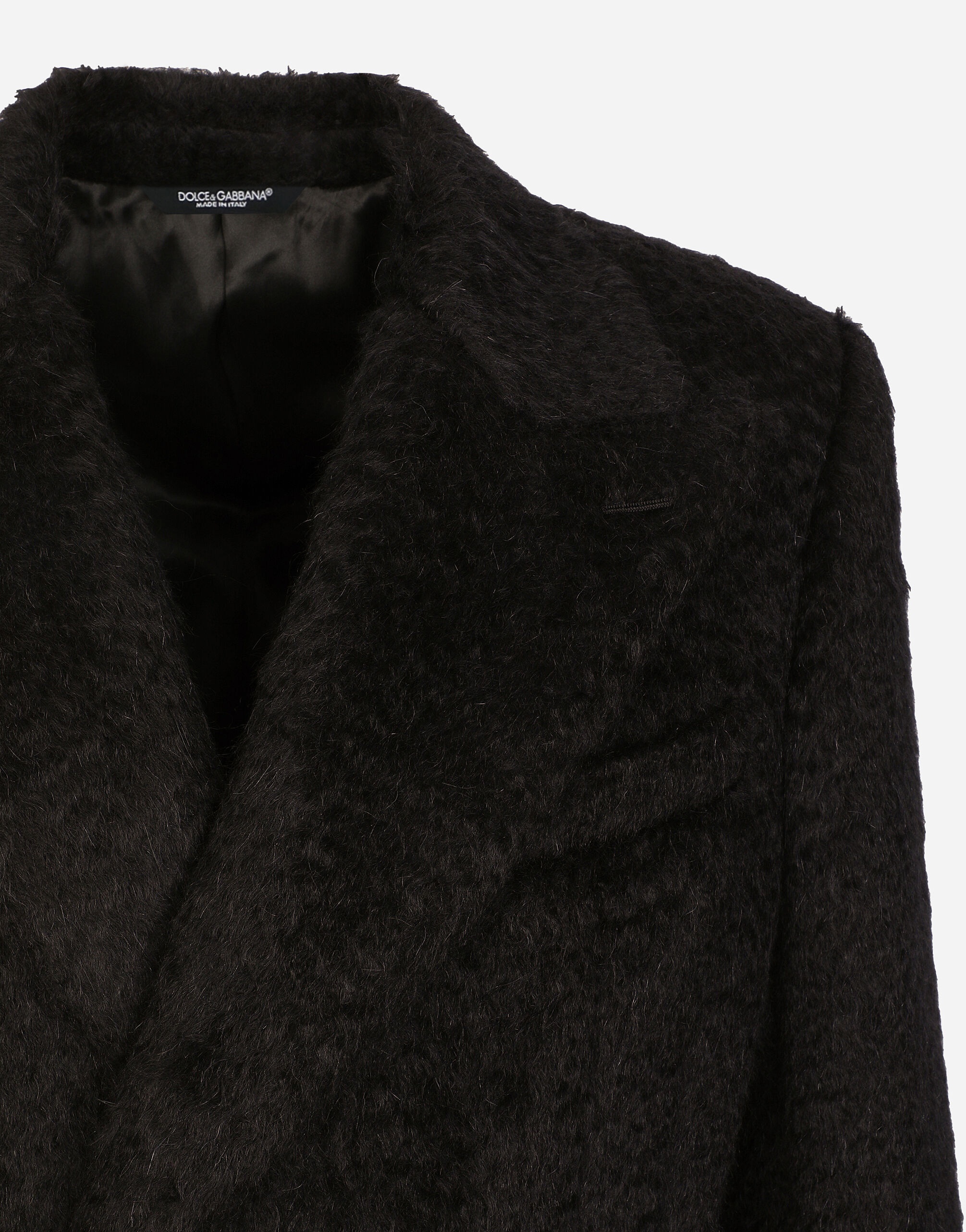 Belted oversize wool coat - 4