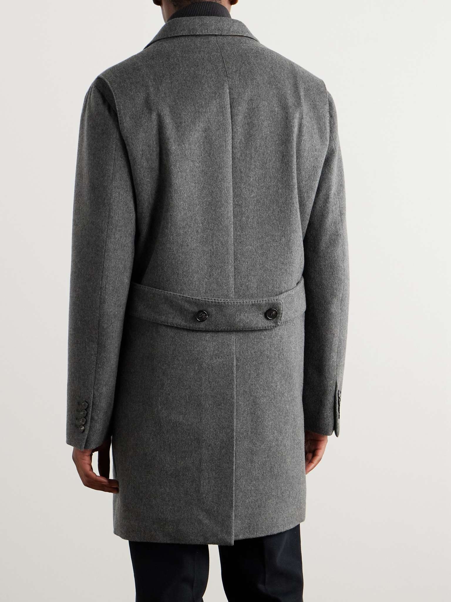 Martingala Suede-Trimmed Storm System® Cashmere Coat - 4