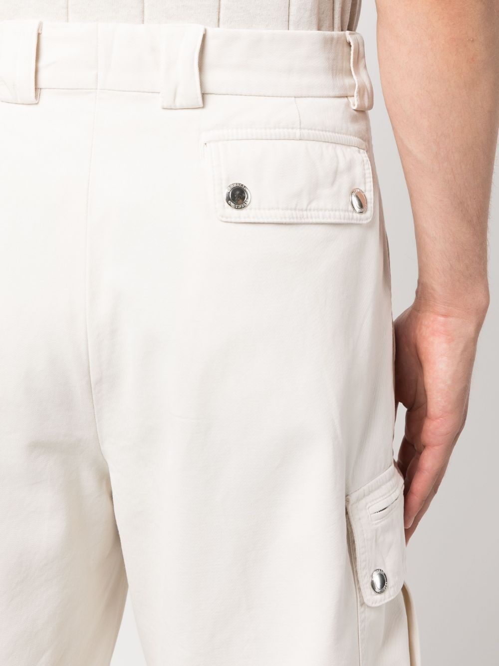 cotton cargo shorts - 5