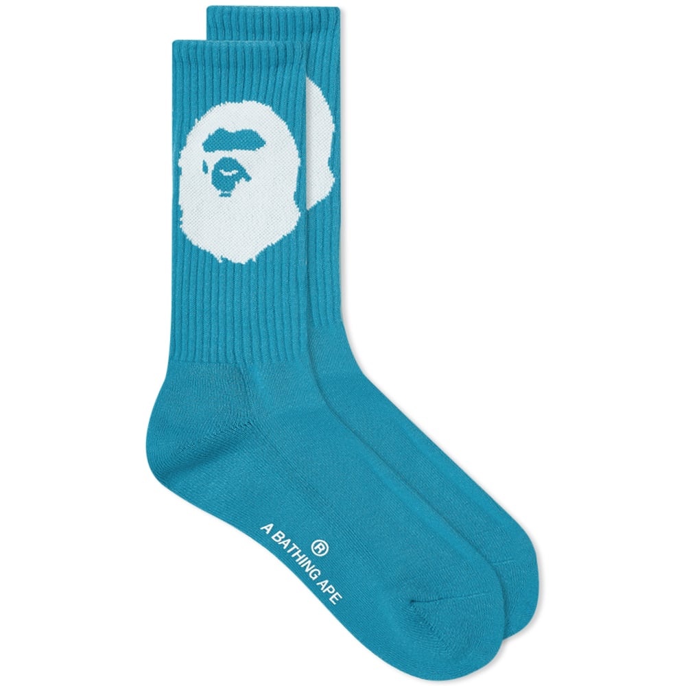 A Bathing Ape Big Ape Head Sock - 1