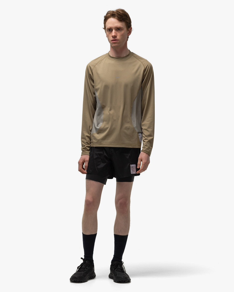 SATISFY AuraLite Tech Long Tee Army Green outlook