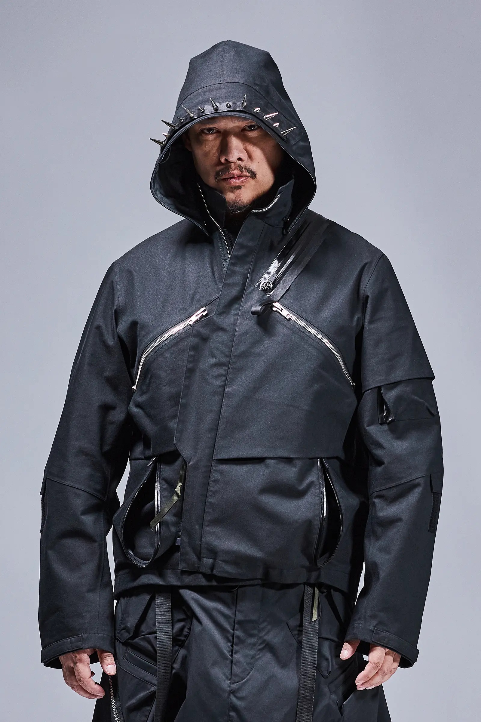 J1WB-BQ 3L Interops Jacket Black - 8
