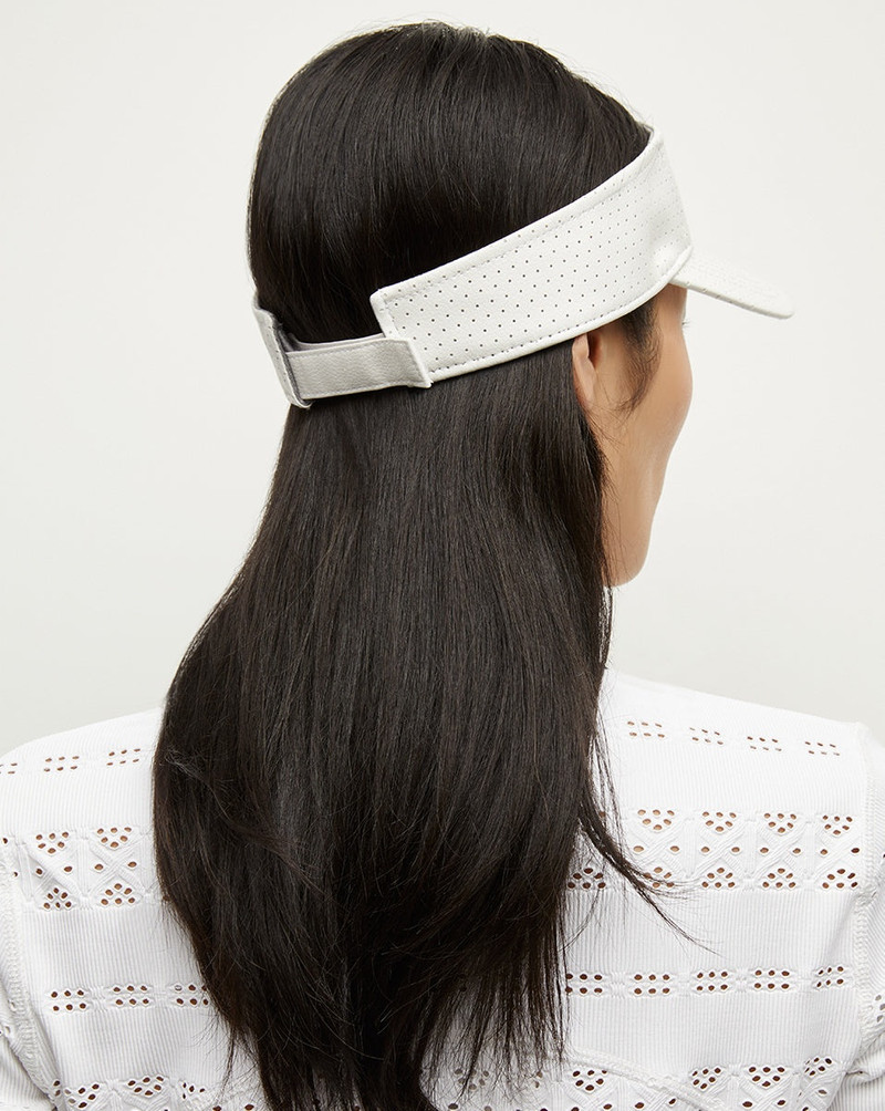 VEGAN LEATHER VISOR 7