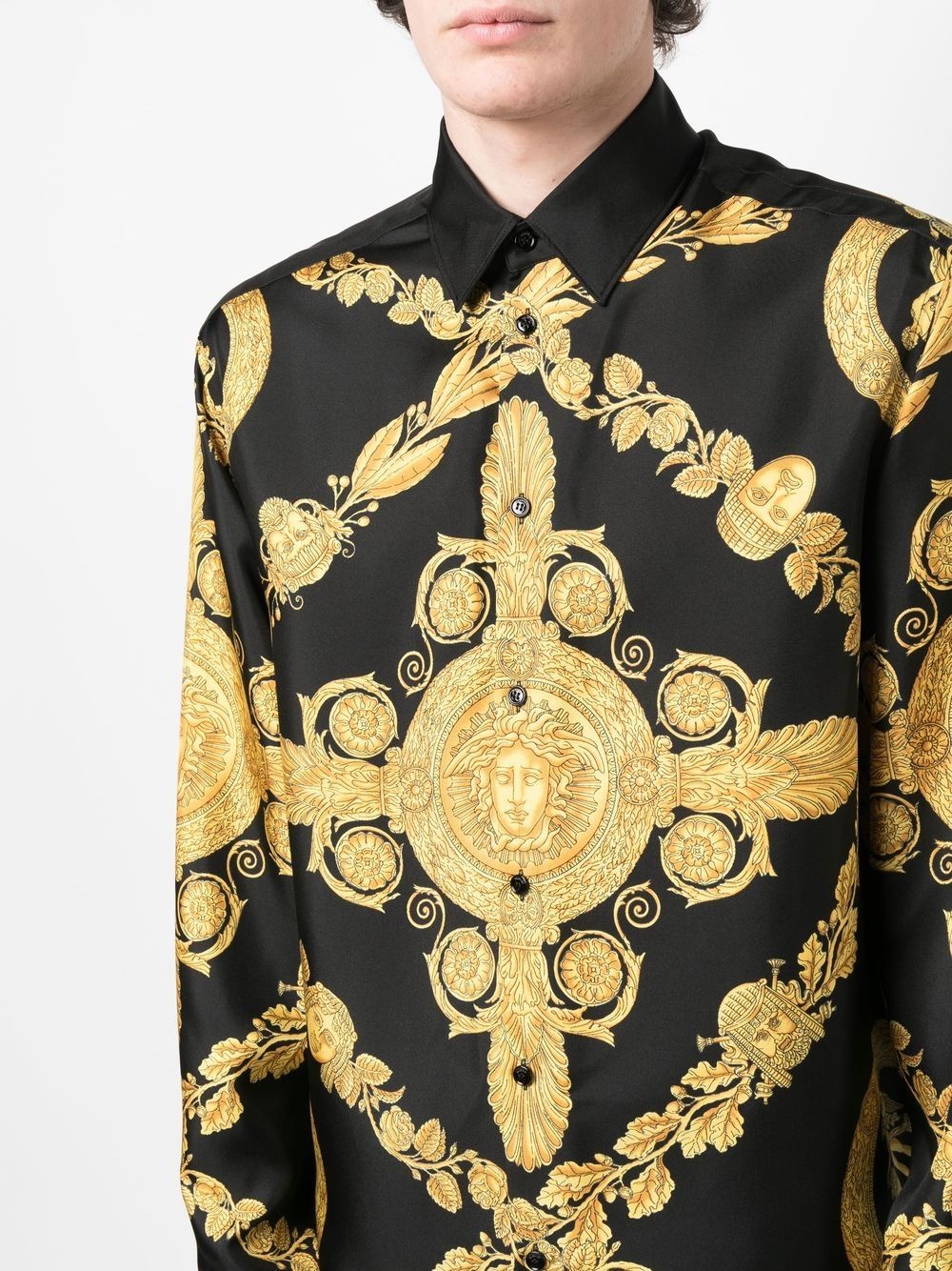 Maschera Baroque silk shirt - 5