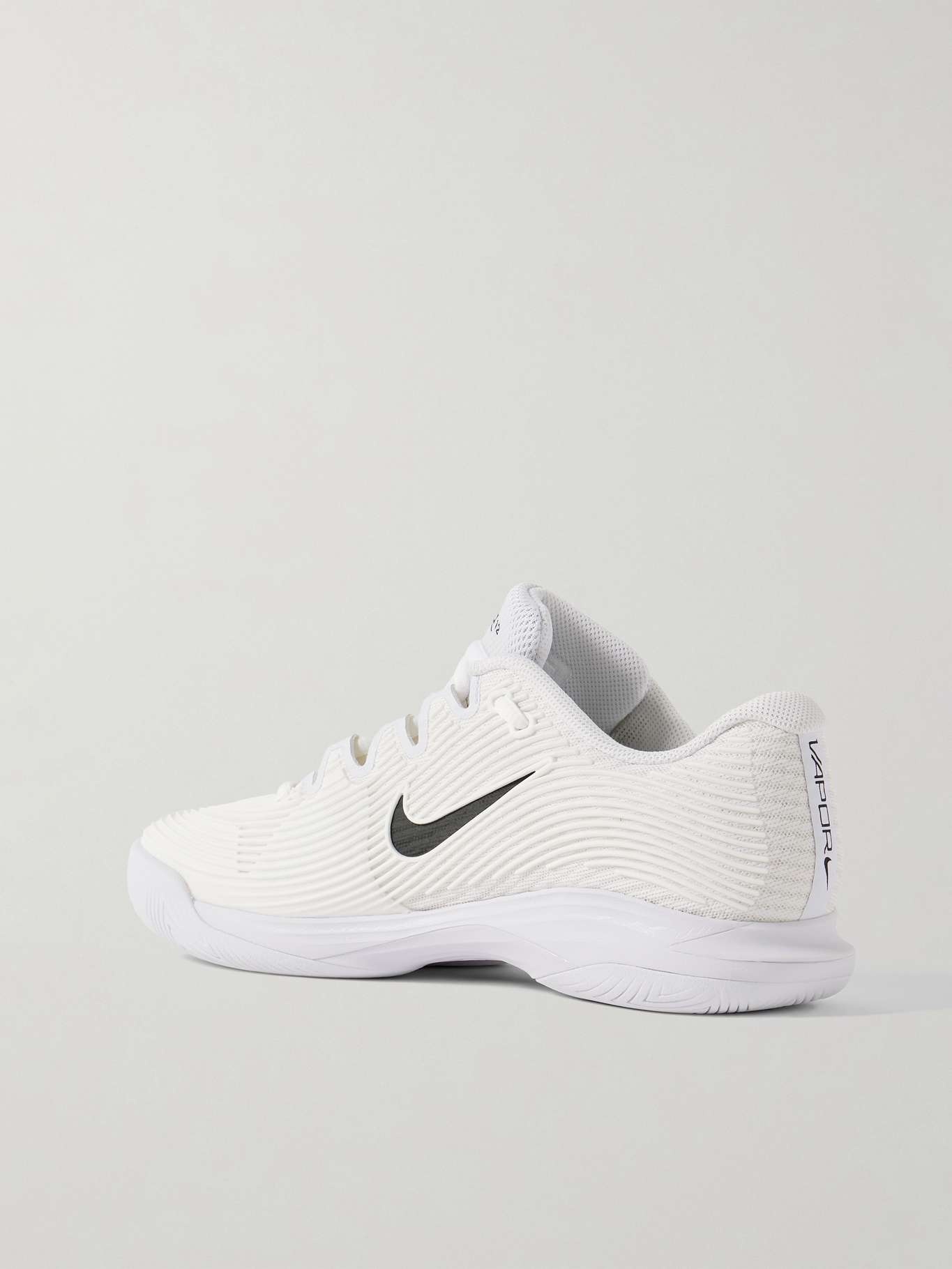 Vapor 12 rubber-trimmed mesh sneakers White - 3