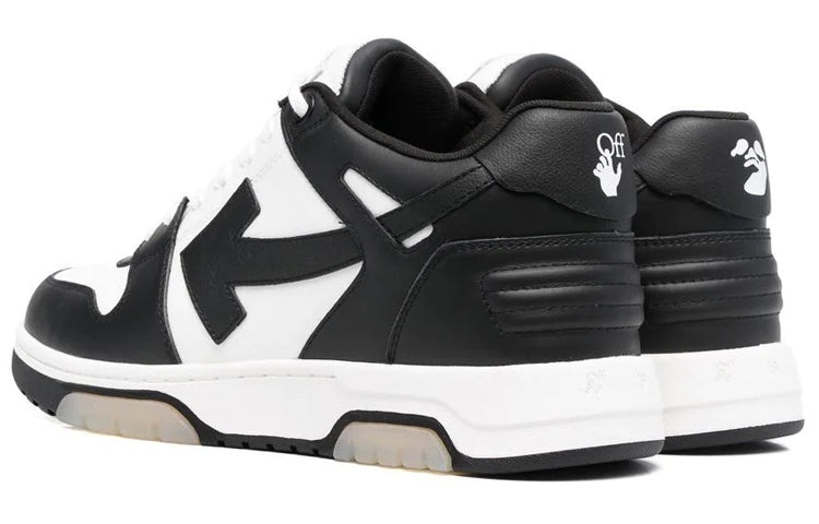 (WMNS) Off-White Out Of Office Low-Top Sneaker 'Black White' OWIA259C99LEA0011001 - 4