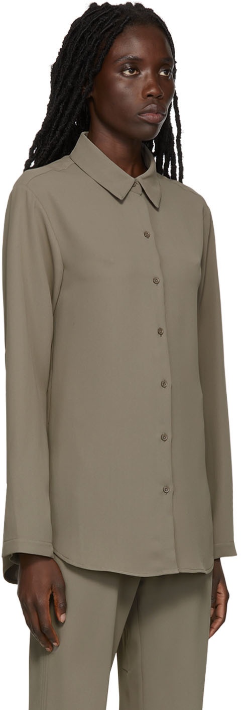 Taupe Staple Shirt - 4