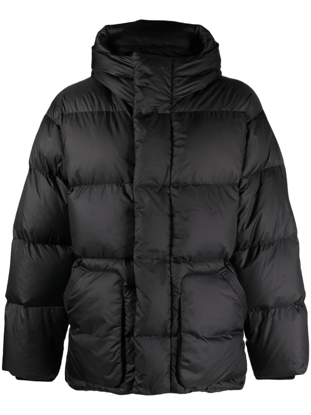 Michlin zip-up quilted hooded jacket - 1
