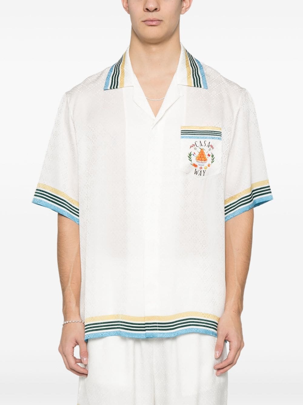Casa Way monogram shirt - 4