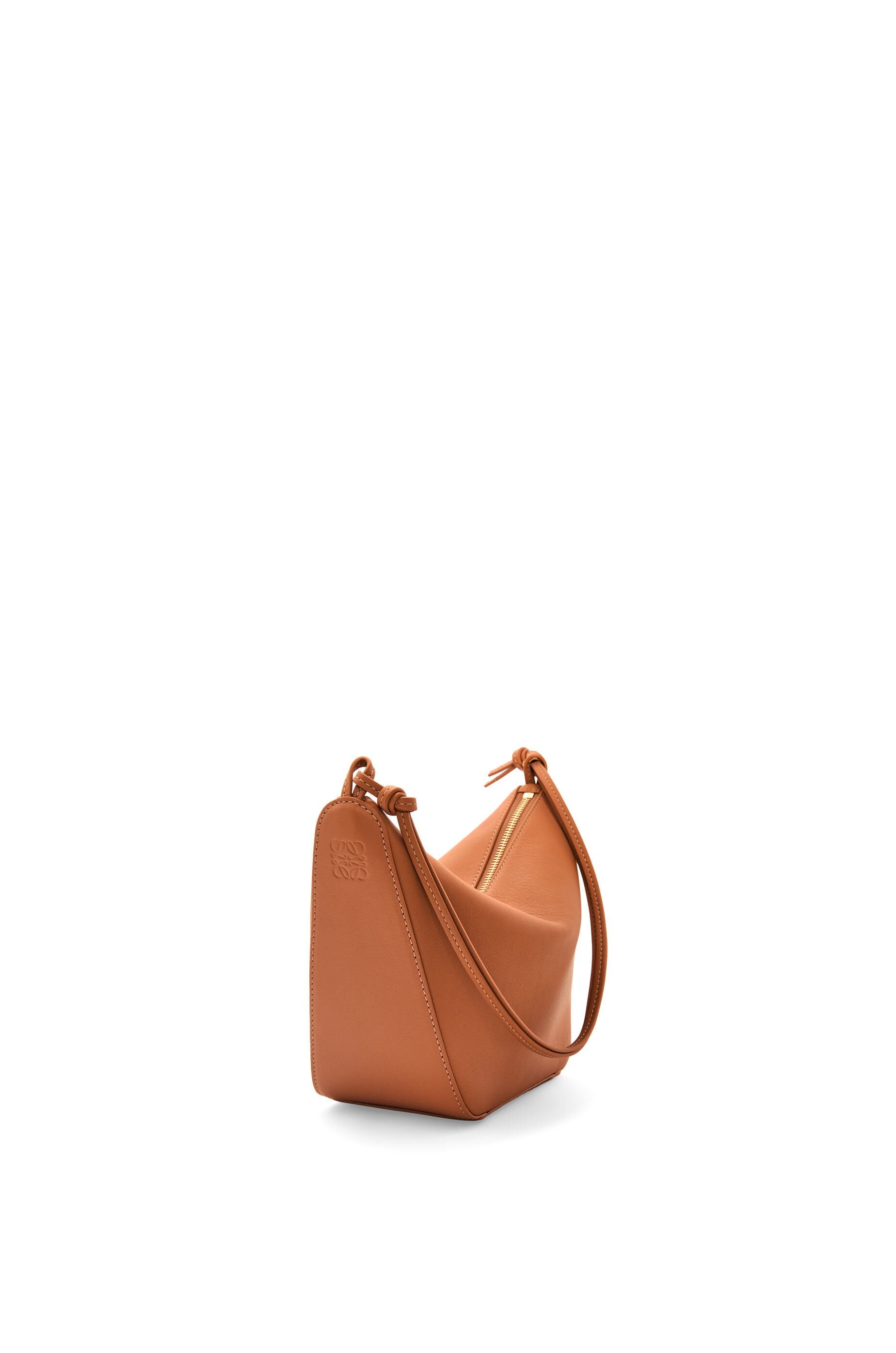 Small Hammock Leather Hobo Bag