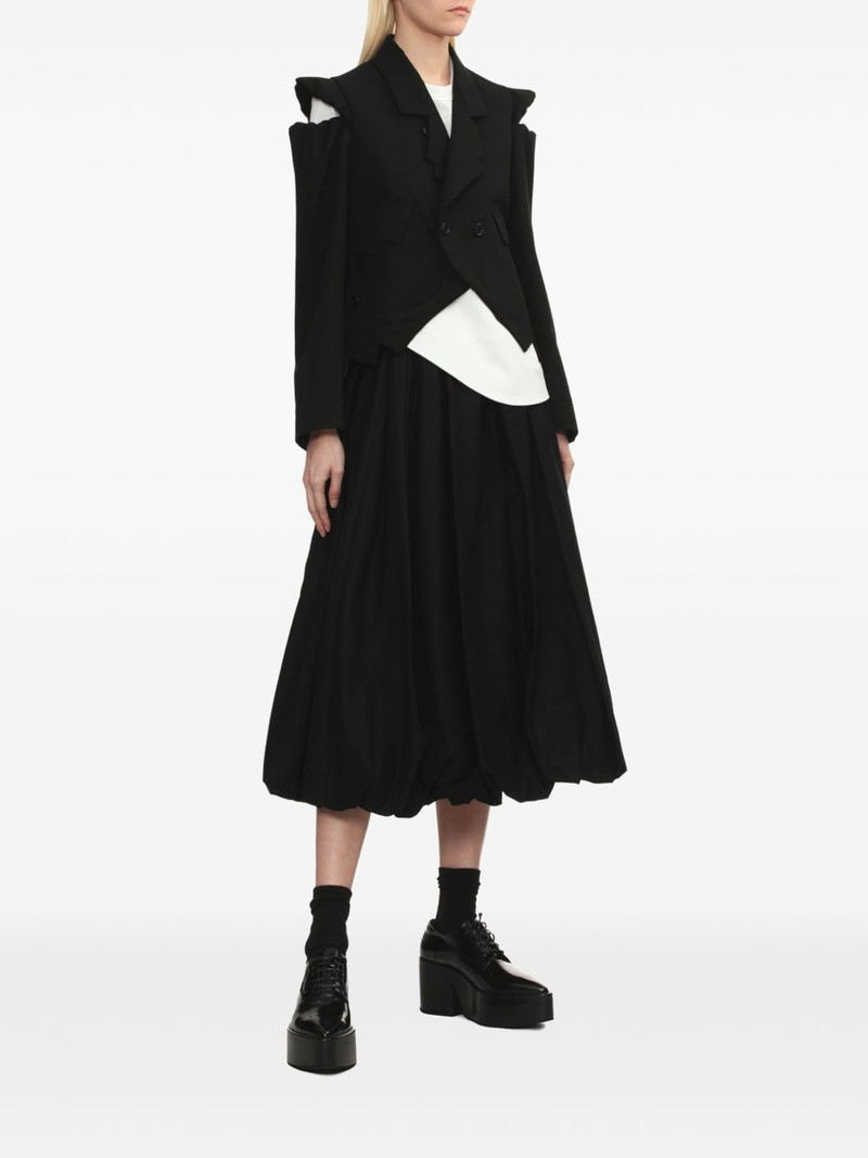 Noir Kei Ninomiya cropped blazer outlook