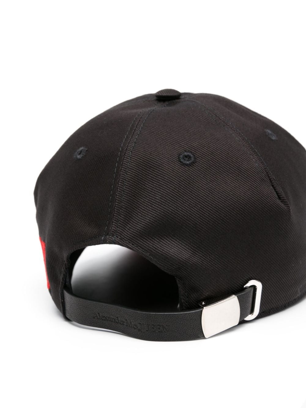 logo-embroidered cotton cap - 2